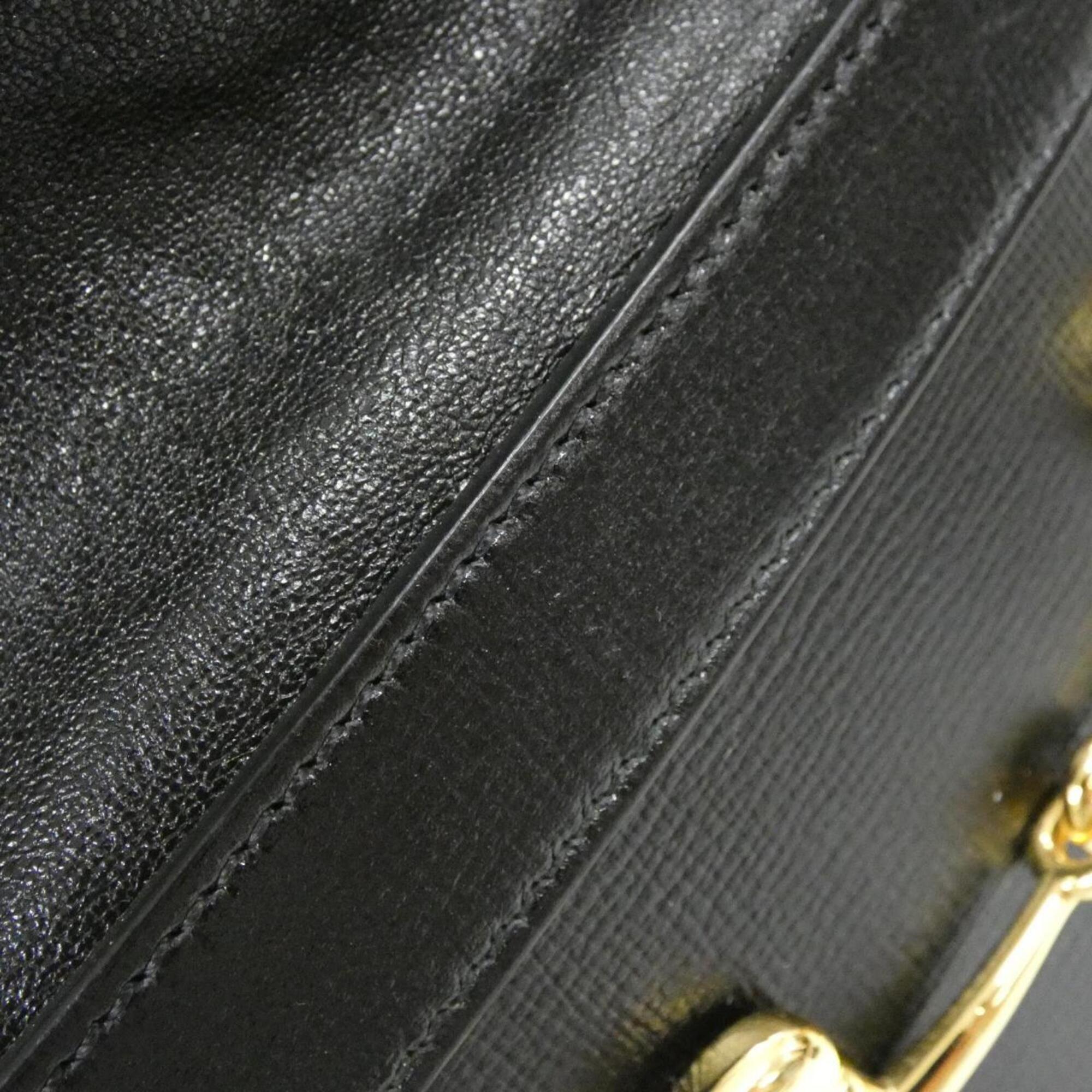 Gucci Black Leather Shoulder Bag (Pre-Owned)