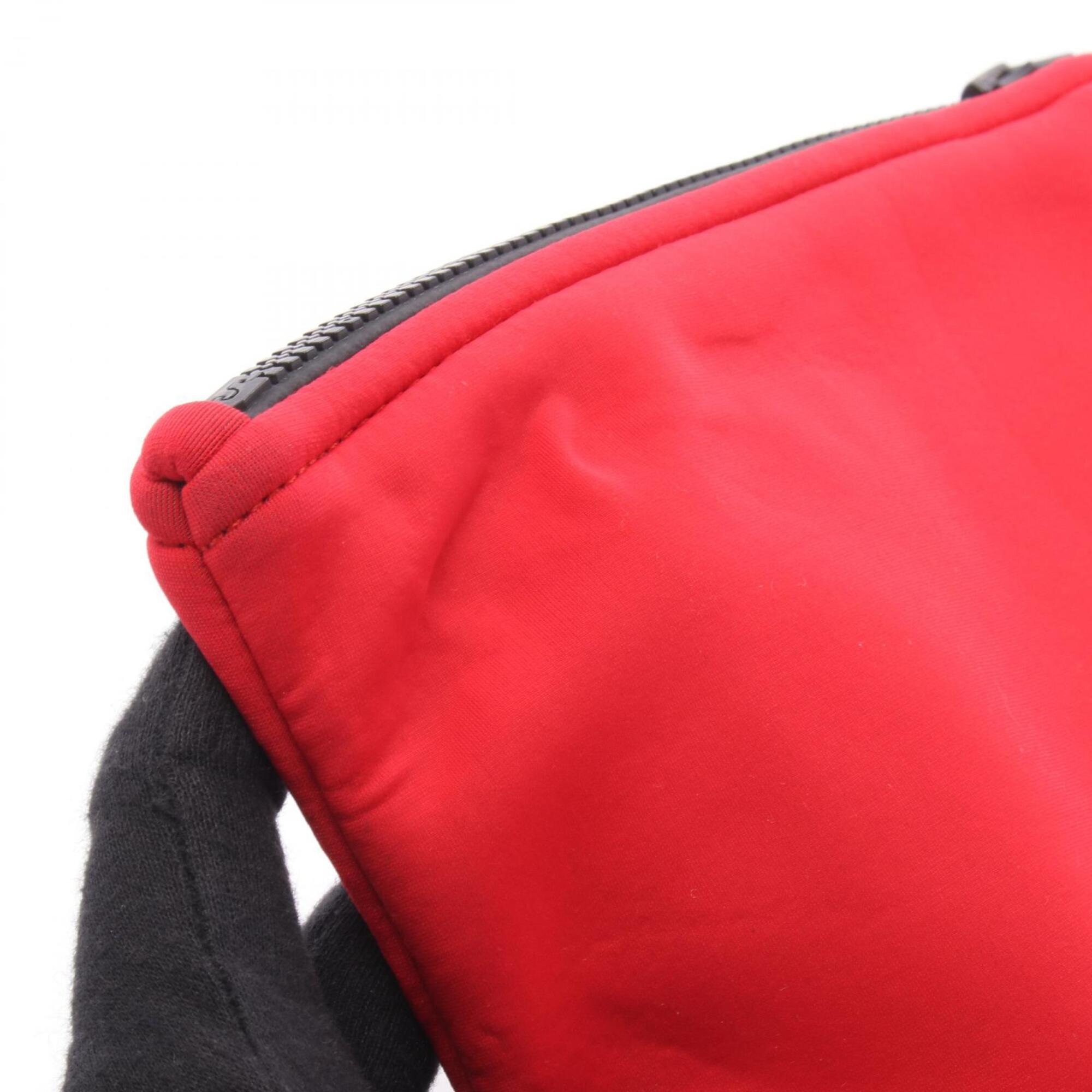 Hermes Red Color Neoprene Pouch (Pre-Owned)