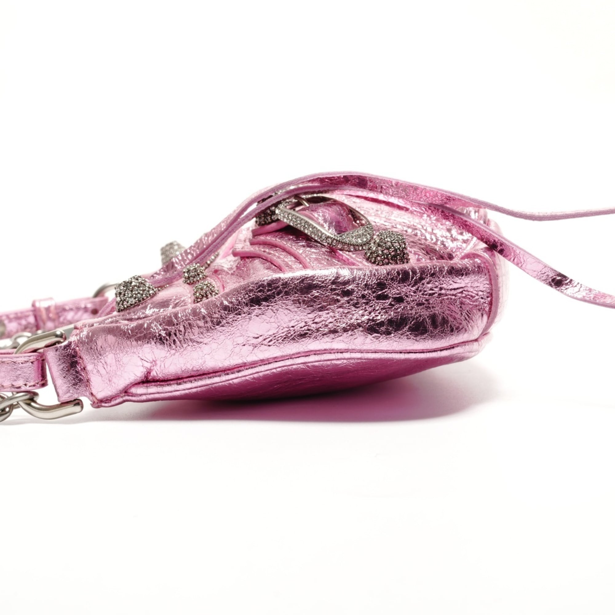 Balenciaga Metallic Pink Shoulder Bag (Pre-Owned)