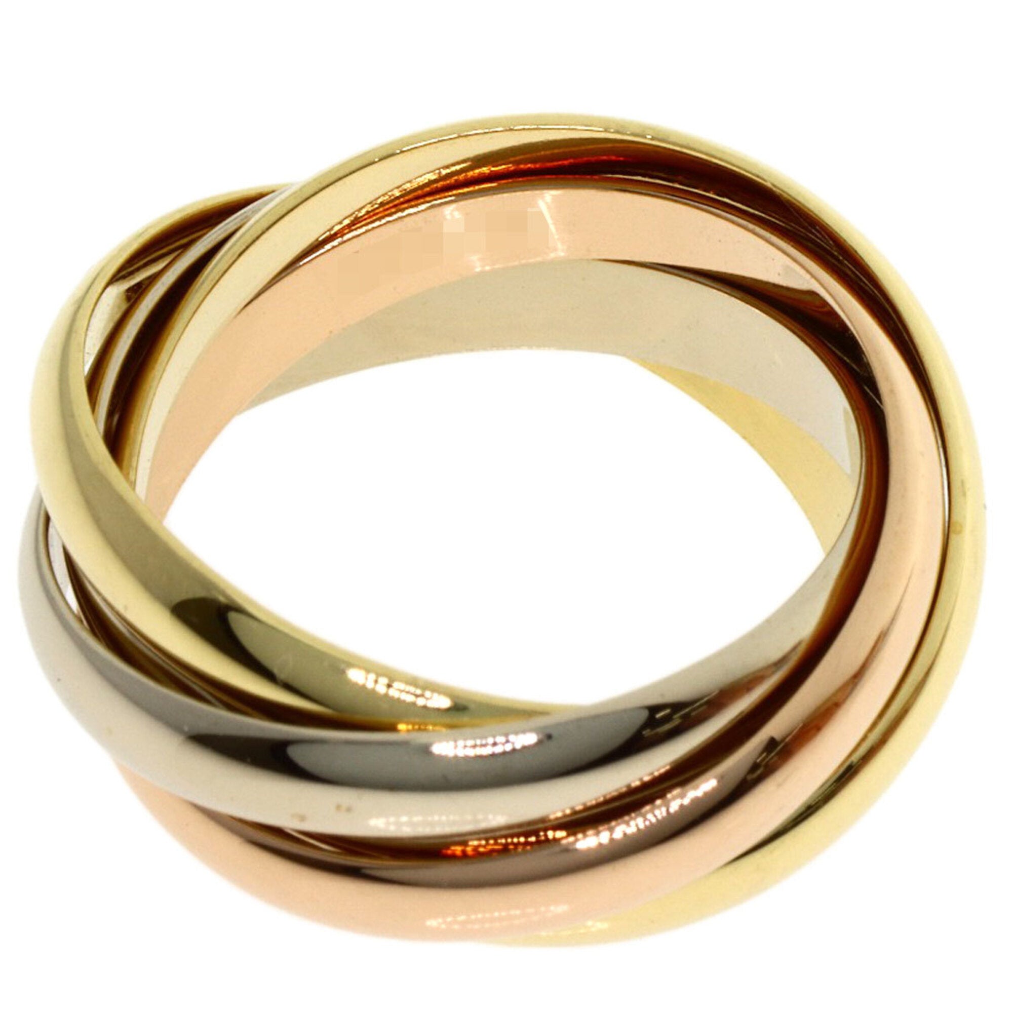Cartier Trinity Yellow Gold (18K) Pink Gold (18K) White Gold (18K) Band Ring (Pre-Owned)