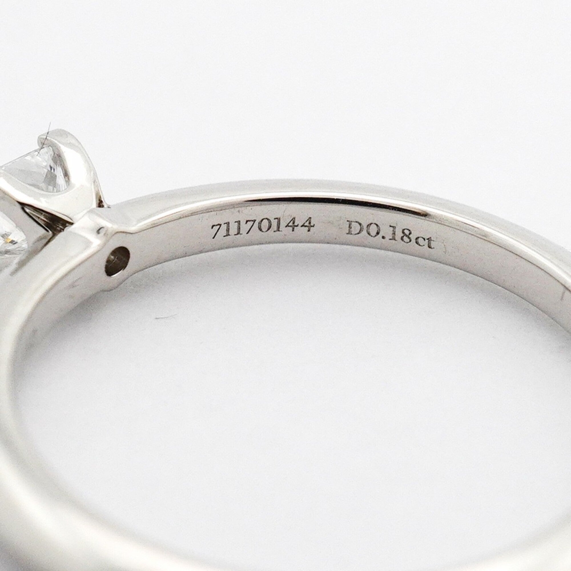 Tiffany Platinum 950 Band Ring (Pre-Owned)