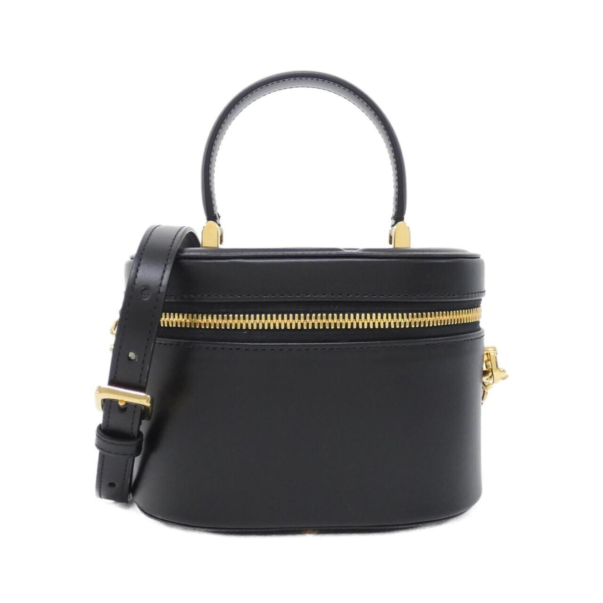 Christian Dior Black Leather Handbag (Pre-Owned)