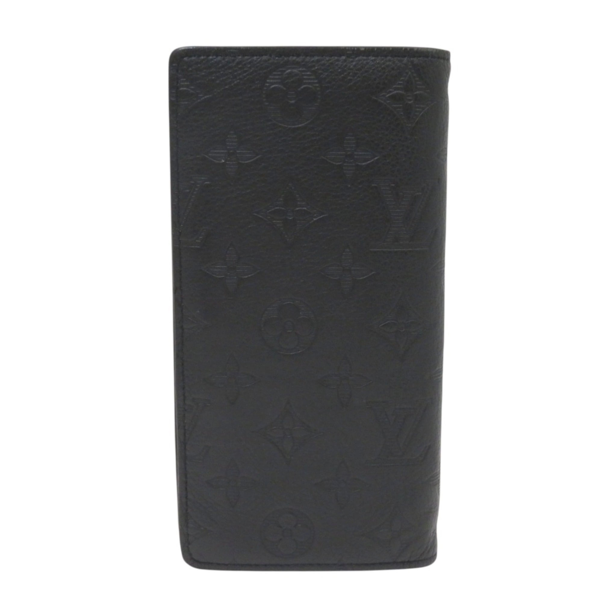 Louis Vuitton Black Monogram Shadow Coin Purse/Coin Case (Pre-Owned)