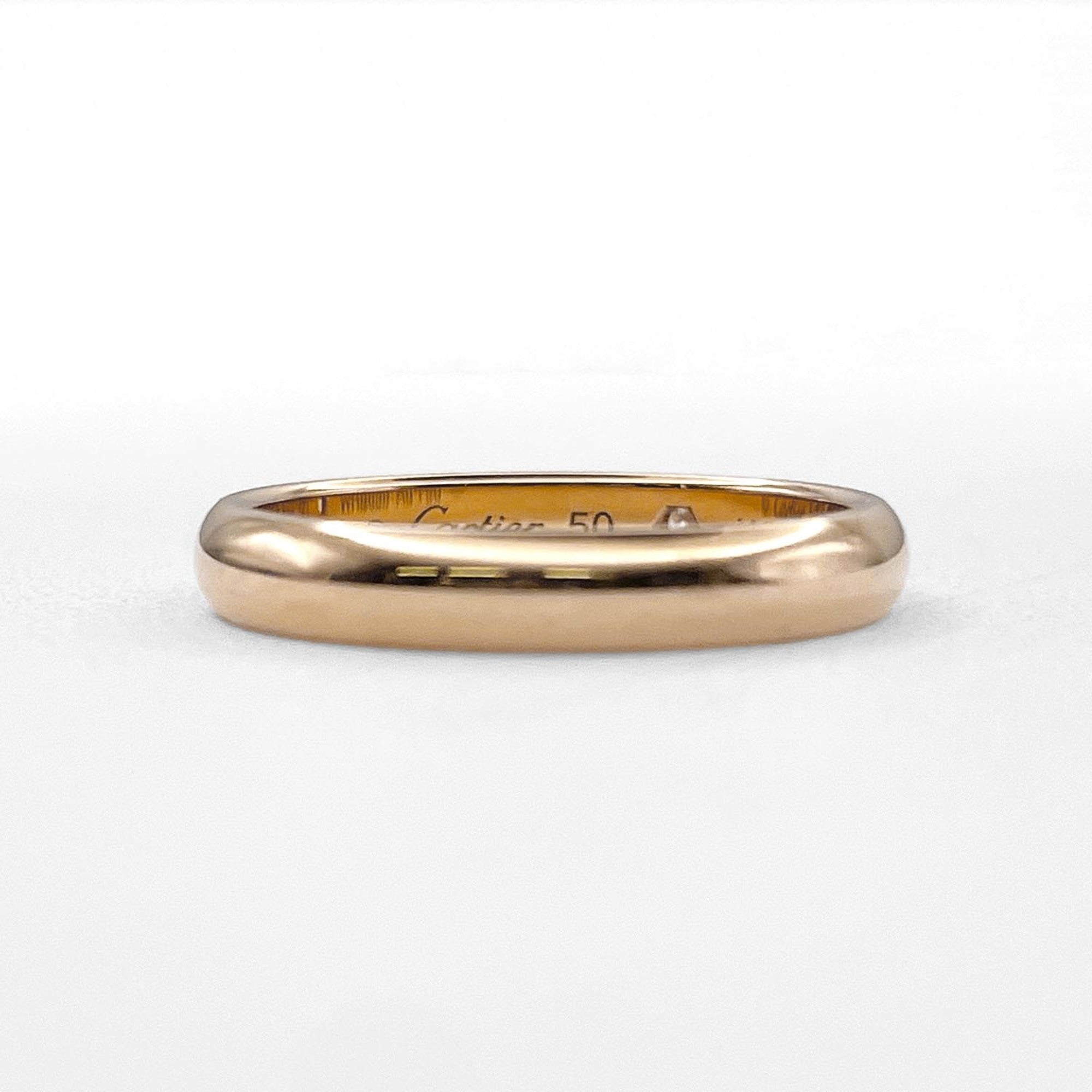 Cartier Pink Gold Pink Gold (18K) Band Ring (Pre-Owned)