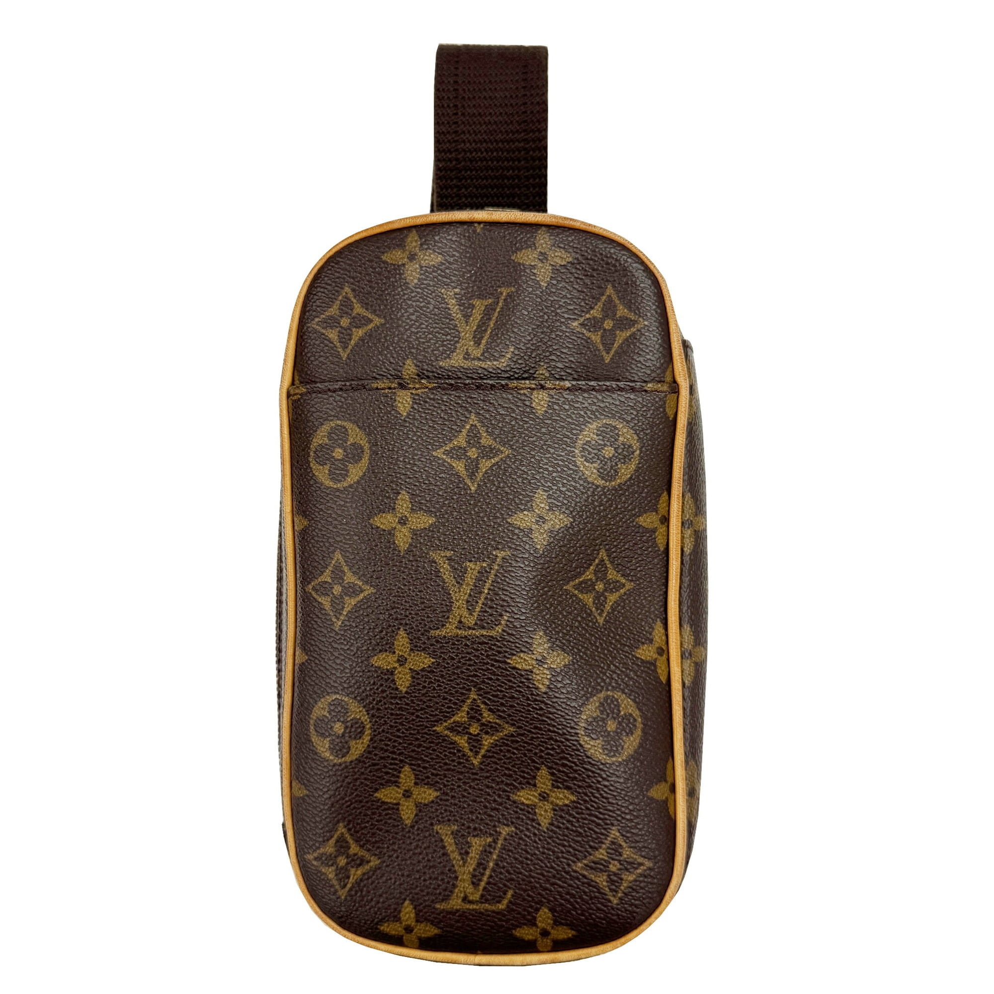 Louis Vuitton Brown Monogram Monogram Shoulder Bag Sling Bag (Pre-Owned)