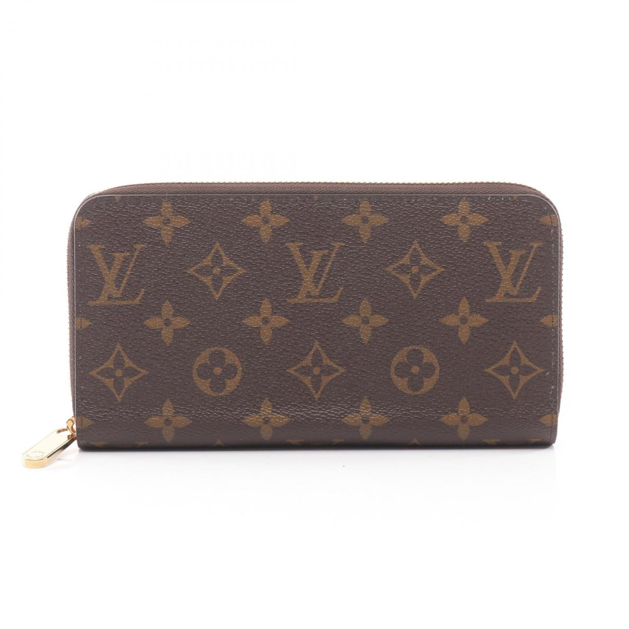 Louis Vuitton Brown Monogram Pink Rose Ballerine Monogram Leather Long Wallet (Bi-Fold) (Pre-Owned)