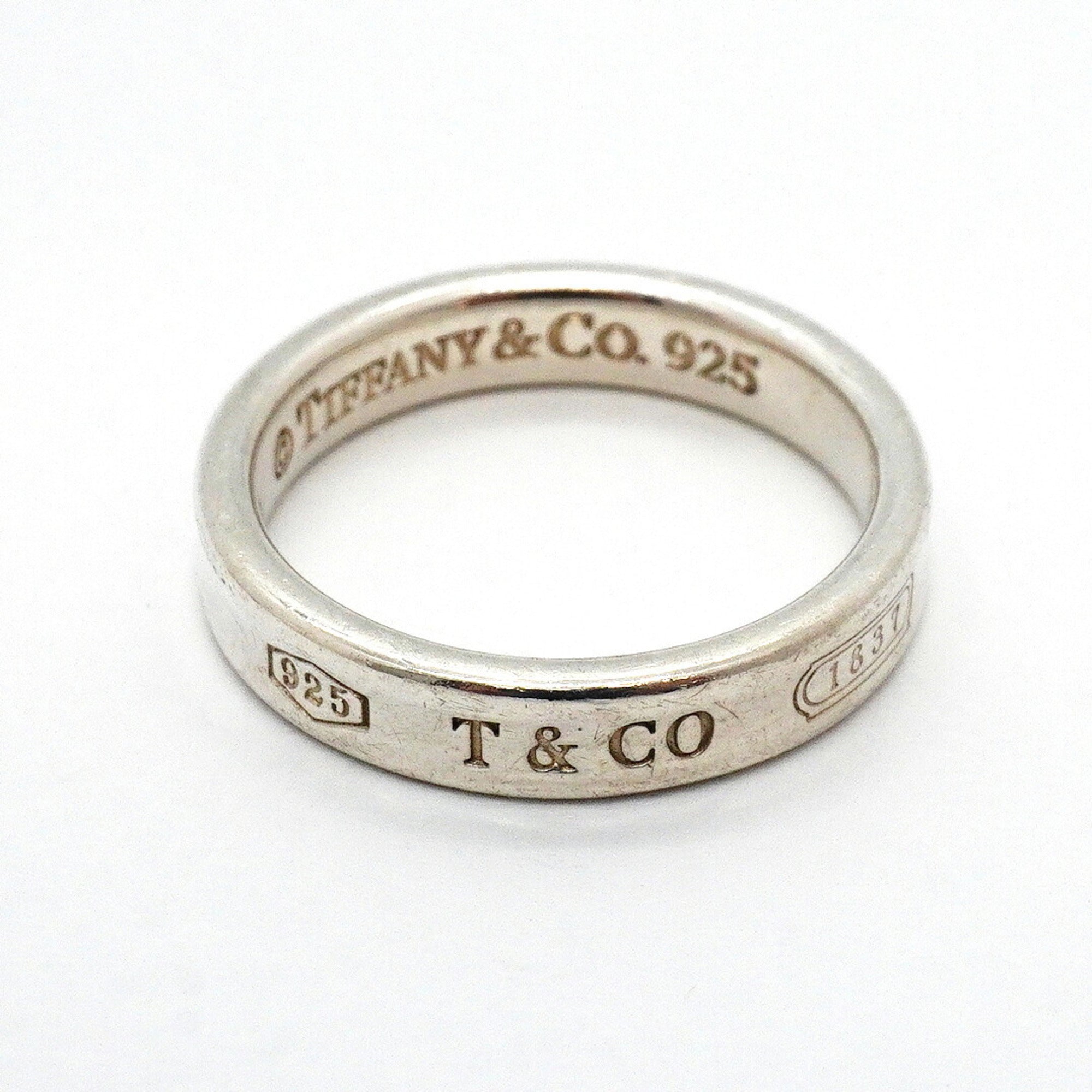 Tiffany Silver 925 Band Ring (Pre-Owned)