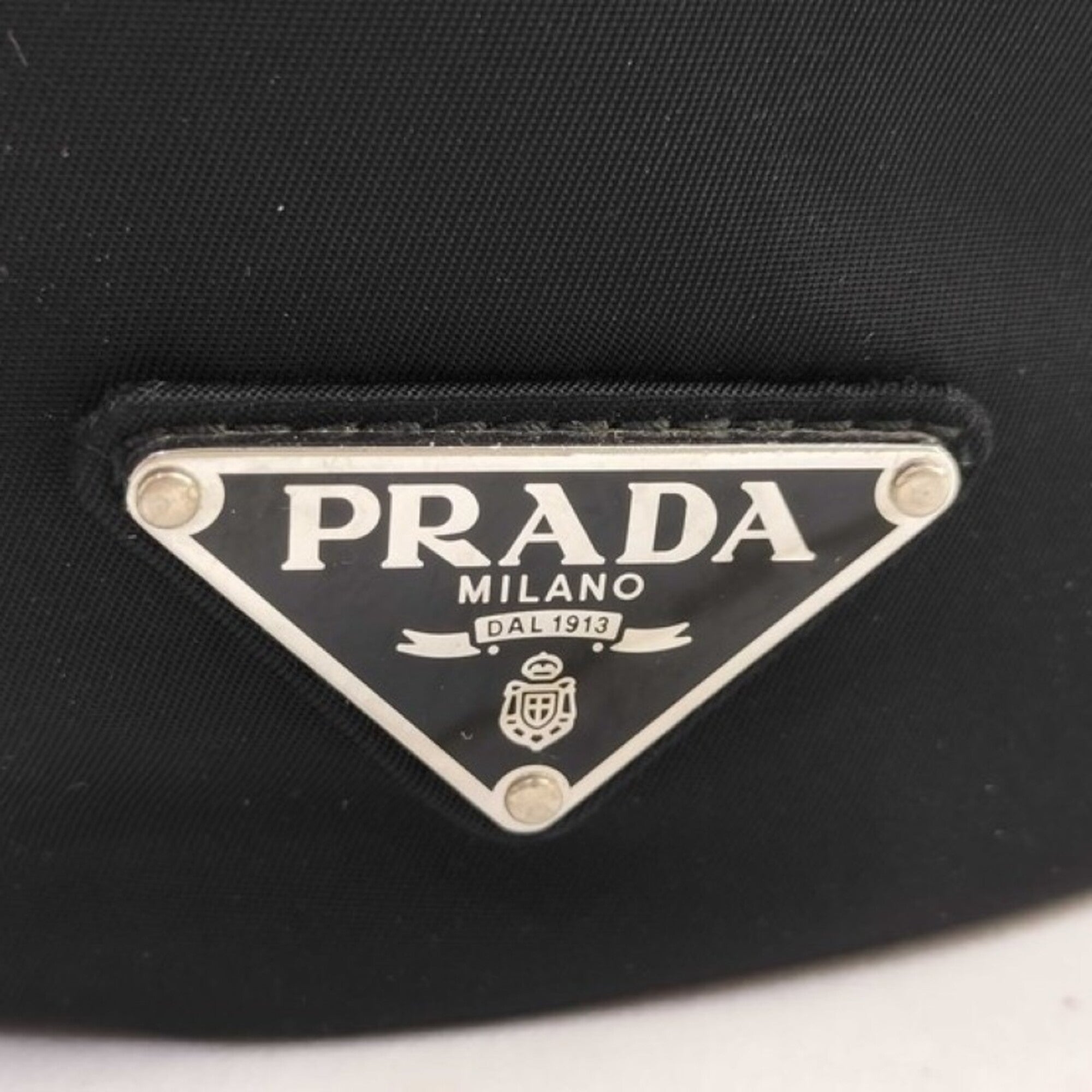 Prada Black Nylon Backpack (Pre-Owned)