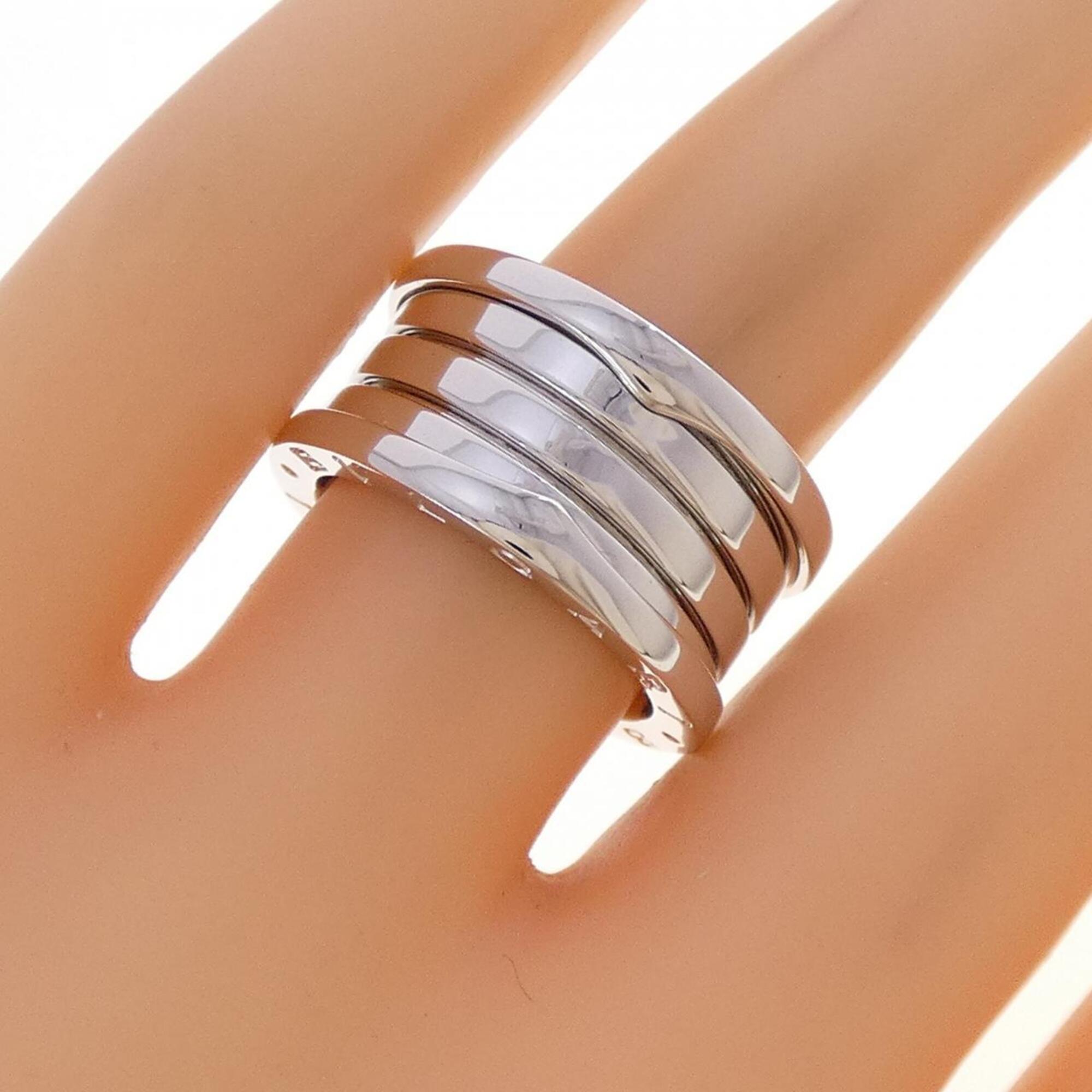 Bvlgari White Gold White Gold (18K) Band Ring (Pre-Owned)