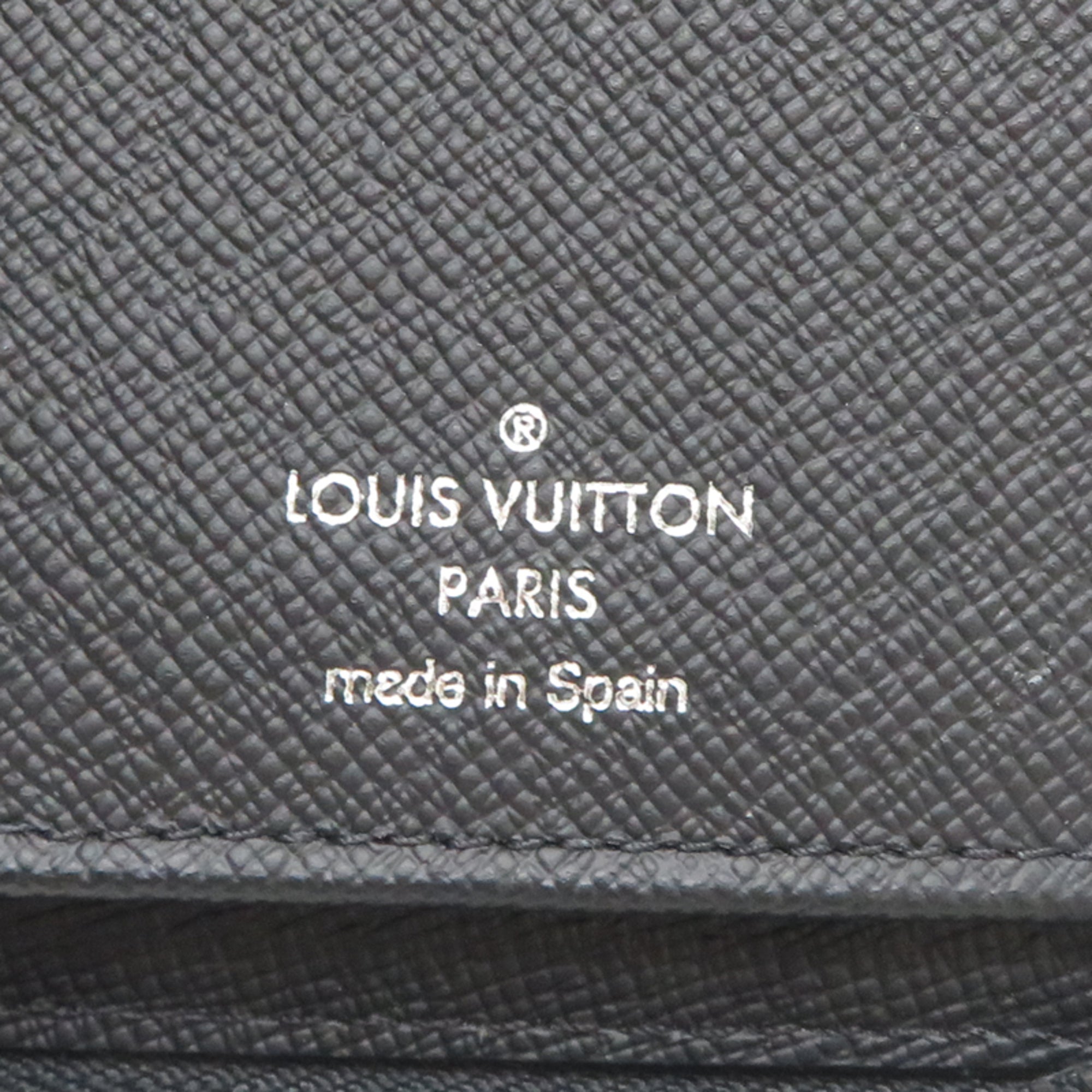 Louis Vuitton Black Monogram Eclipse Long Wallet (Bi-Fold) (Pre-Owned)