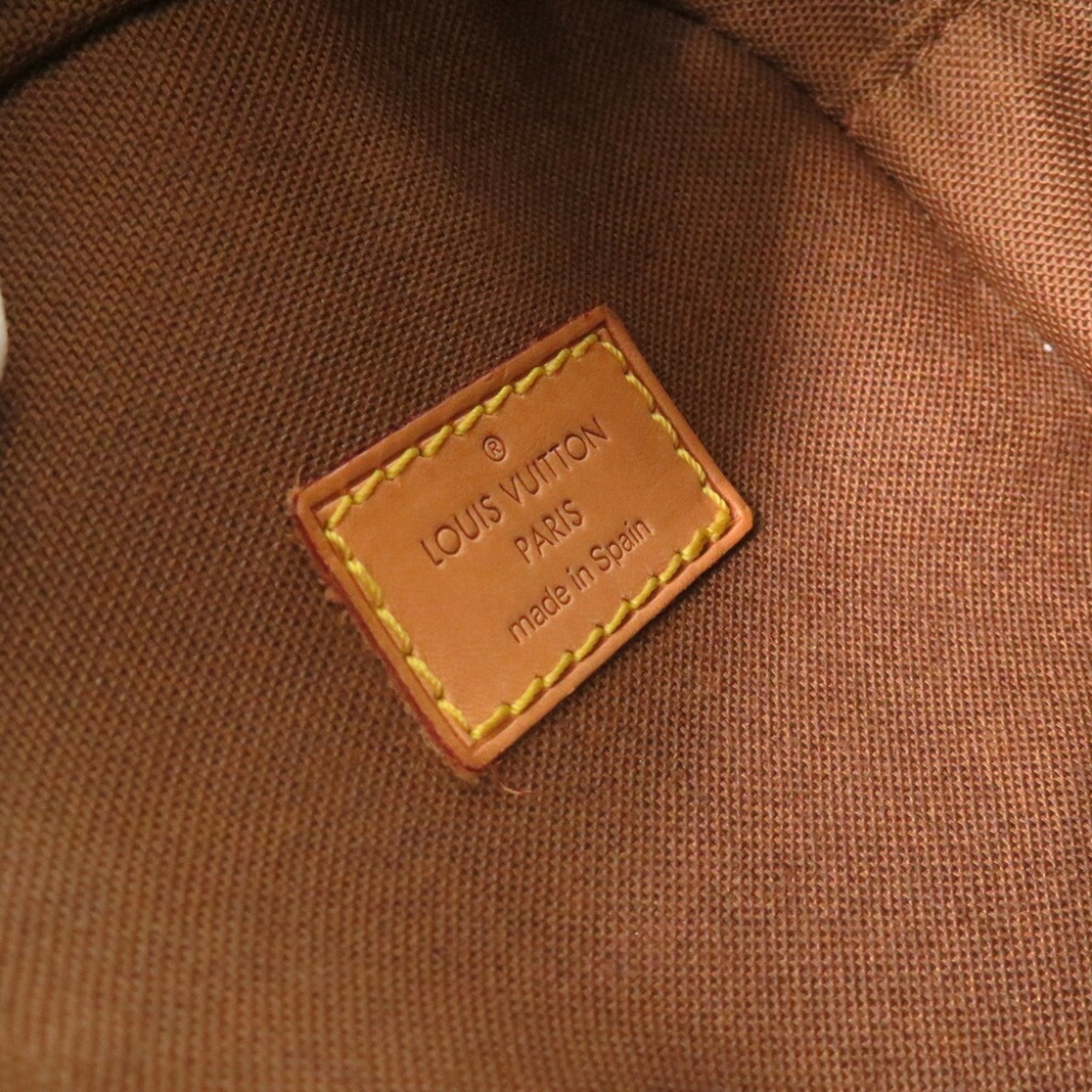 Louis Vuitton Brown Monogram Pochette Sling Bag (Pre-Owned)