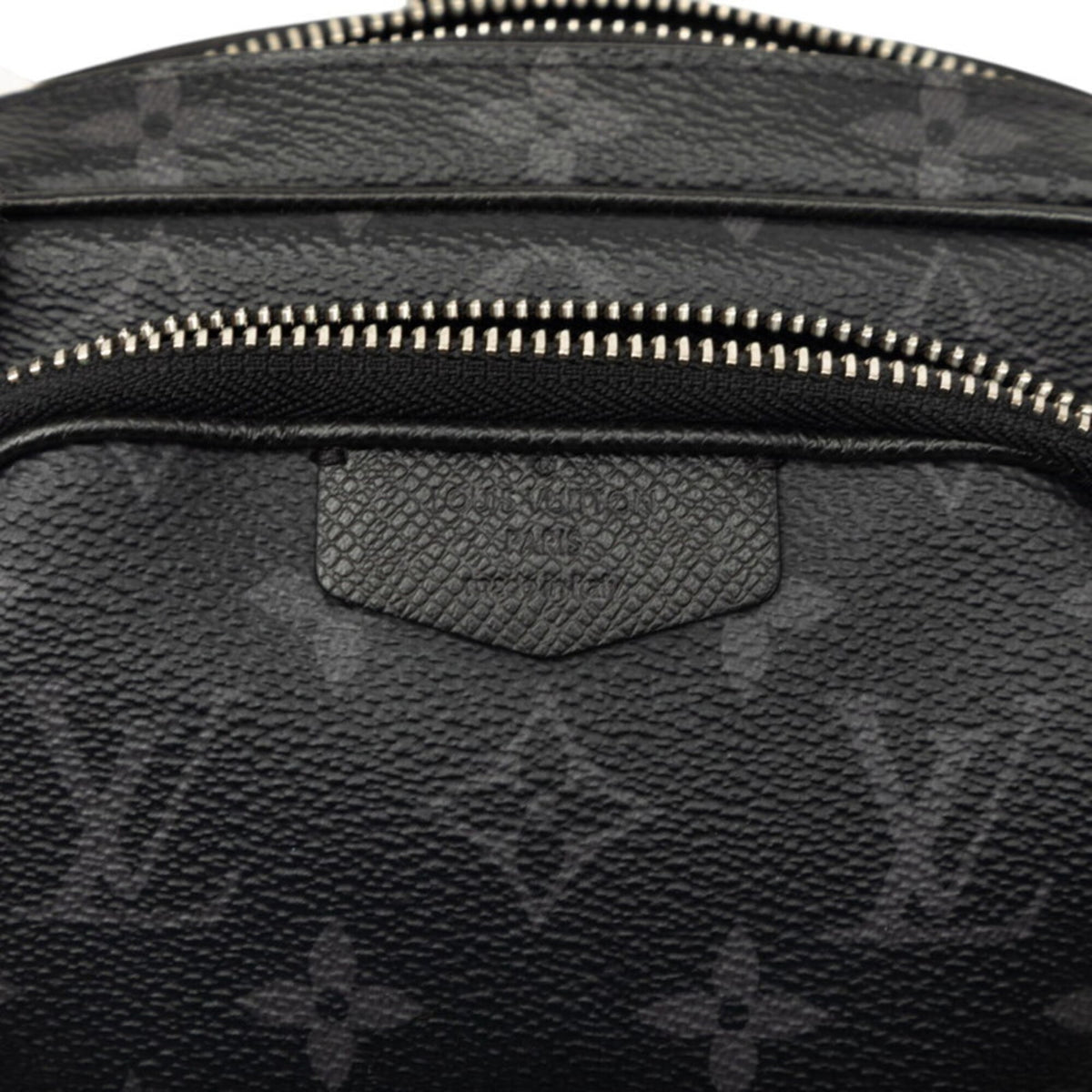 Louis Vuitton Monogram Eclipse Black Noir Pvc Leather Pochette Shoulder Bag (Pre-Owned)