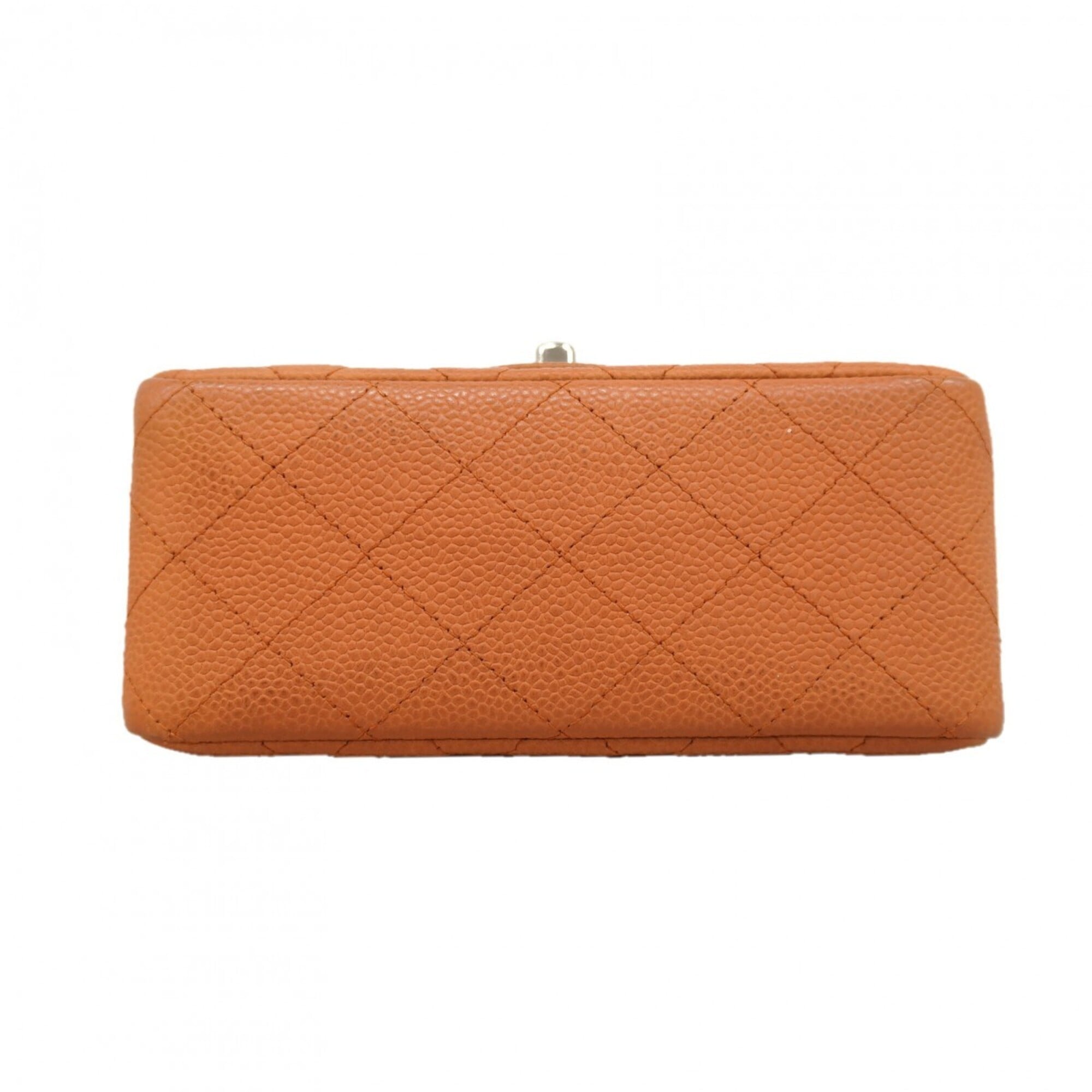 Chanel Brown Grained Calfskin Shoulder Bag (Pre-Owned)