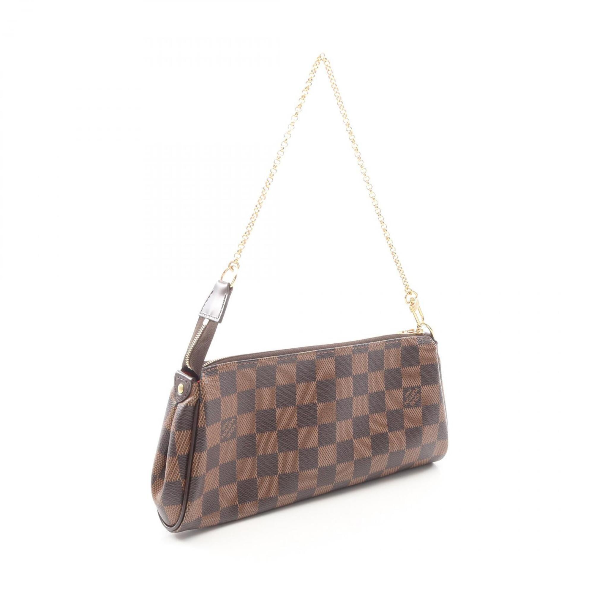 Louis Vuitton Brown Ebene Coated Canvas Leather Handbag (Pre-Owned)