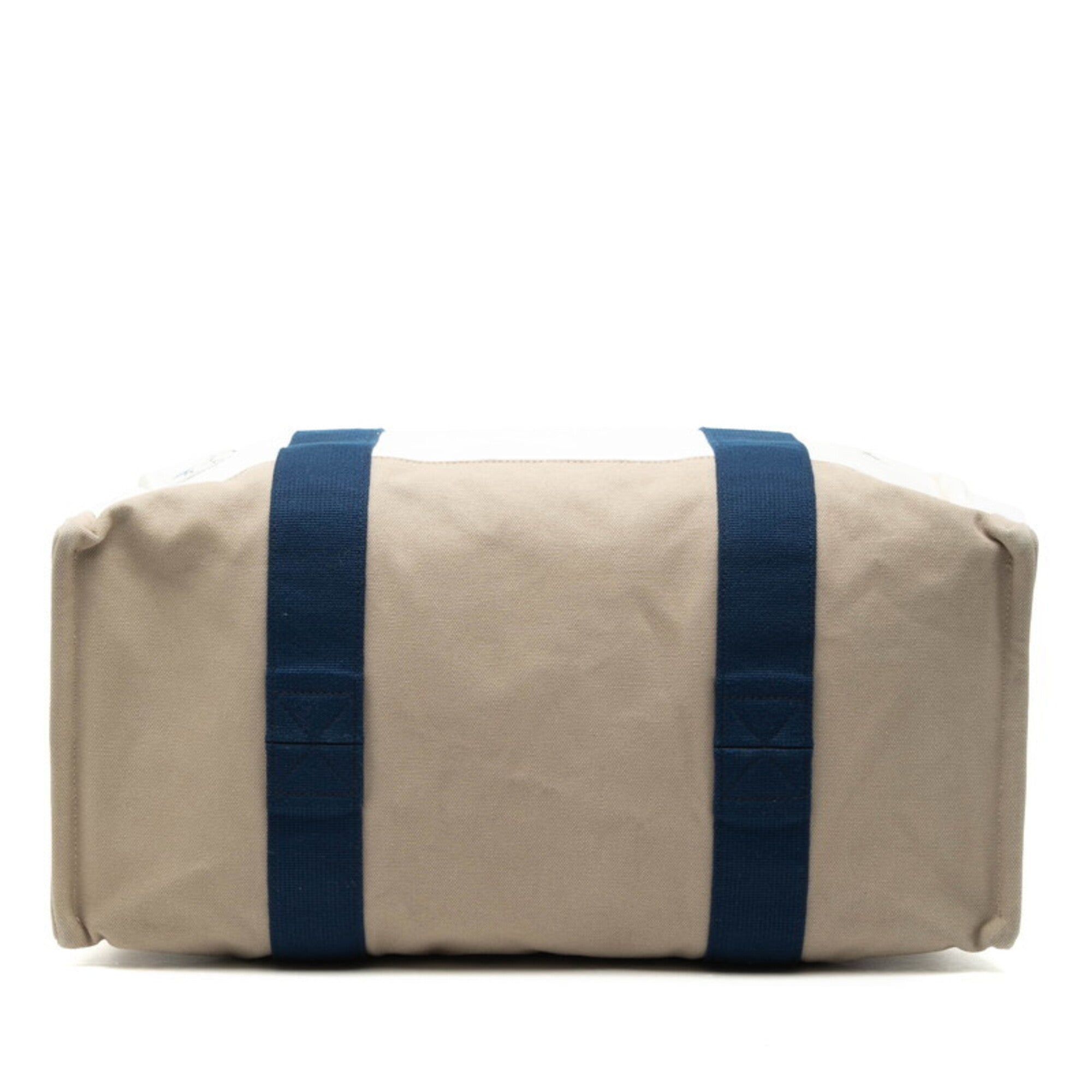 Hermes Adada Multi-Color White Canvas Tote Bag (Pre-Owned)