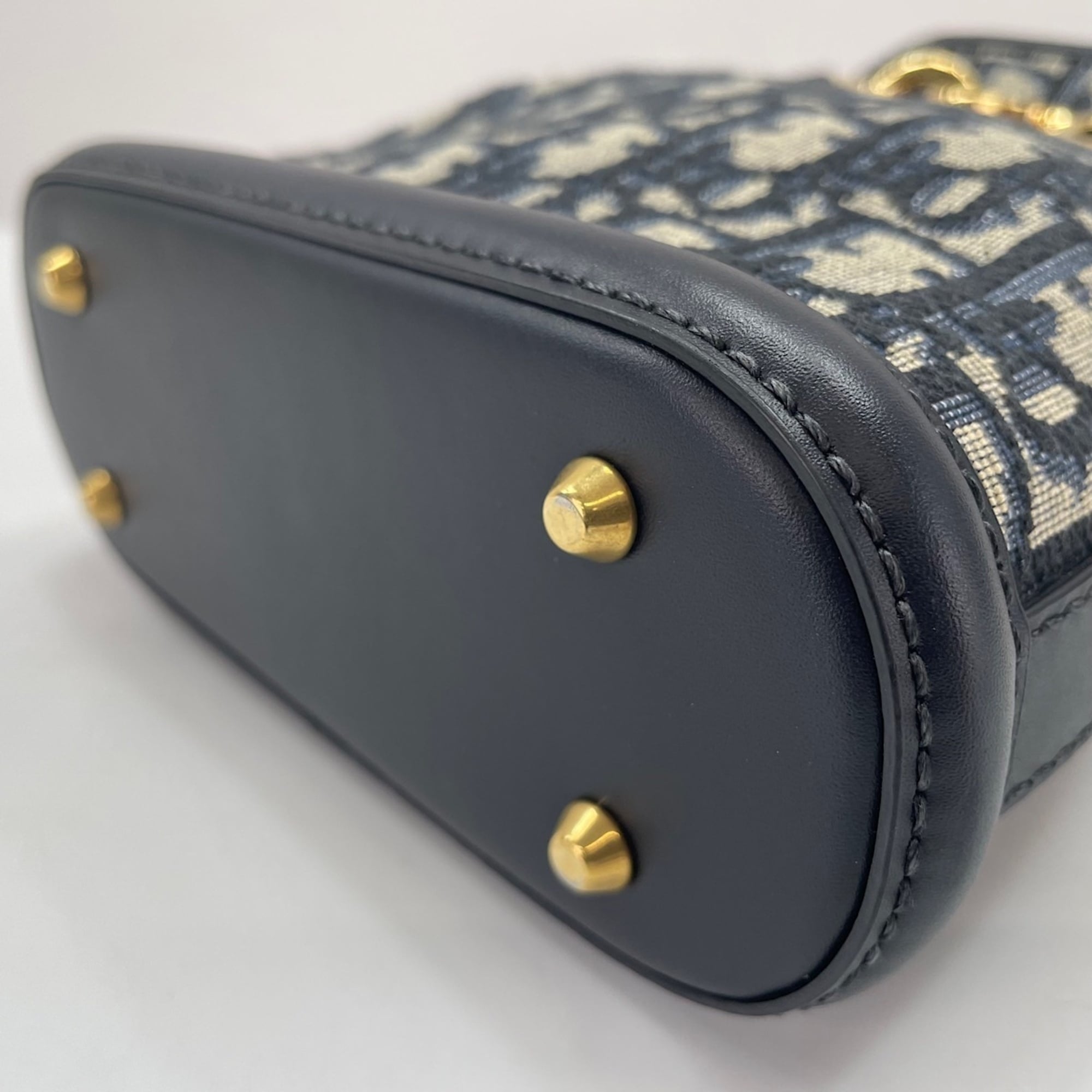Christian Dior Navy Handbag Shoulder Bag (Pre-Owned)