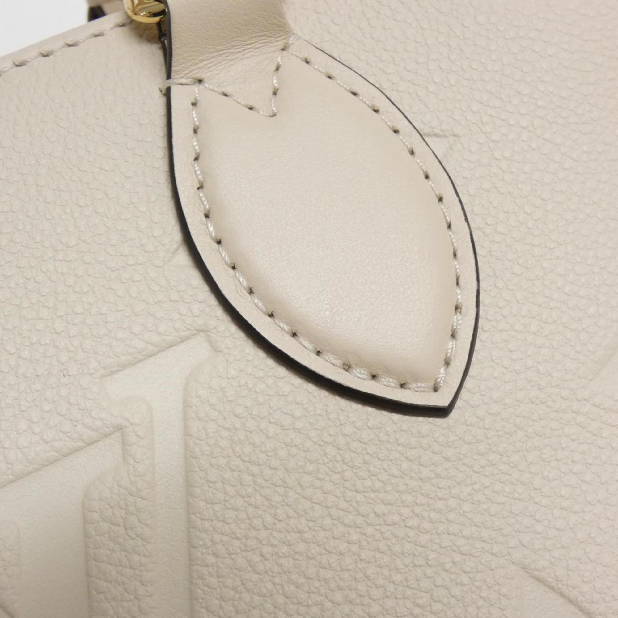 Louis Vuitton Monogram Empreinte Gold Leather Handbag (Pre-Owned)
