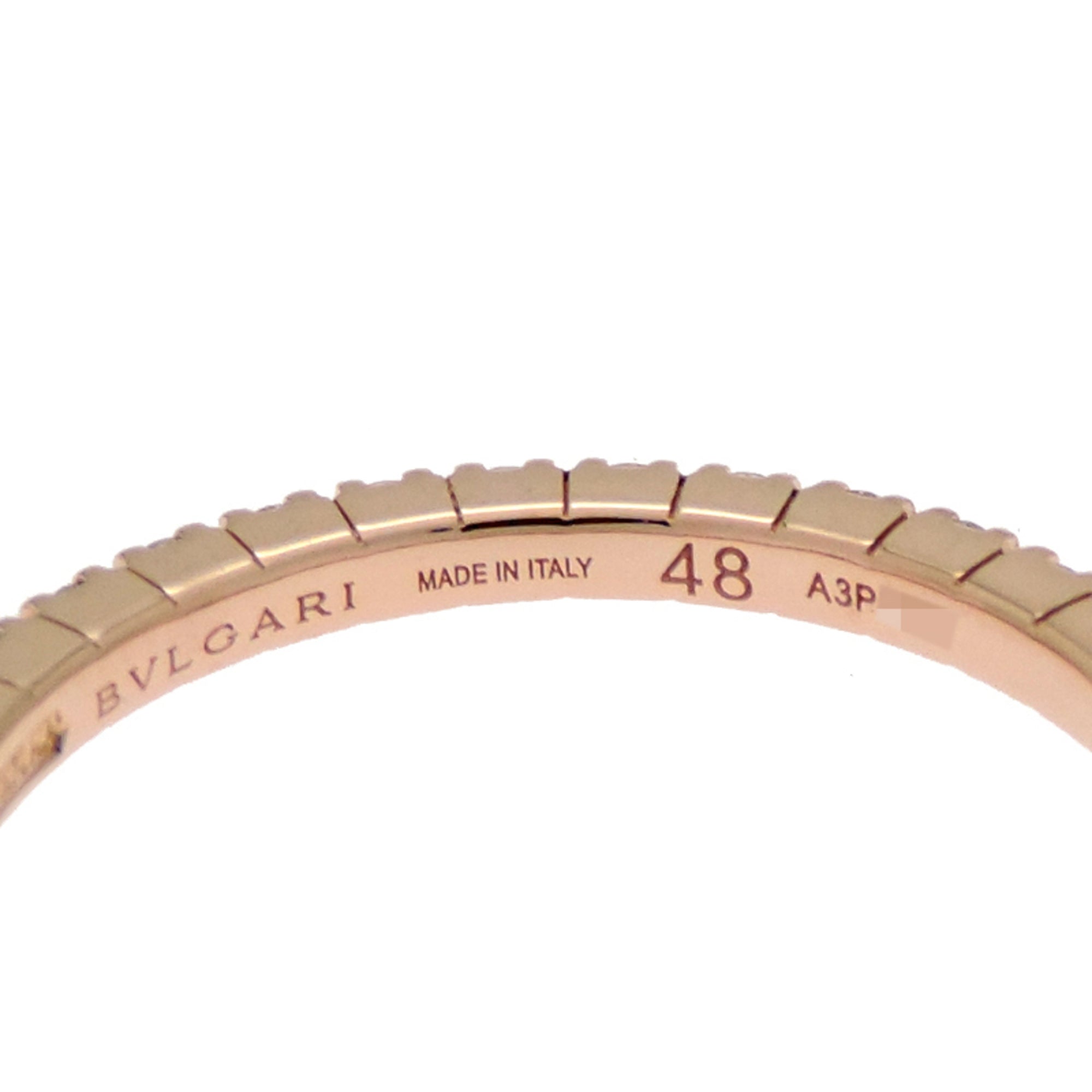 Bvlgari Pink Gold (18K) Band Ring (Pre-Owned)