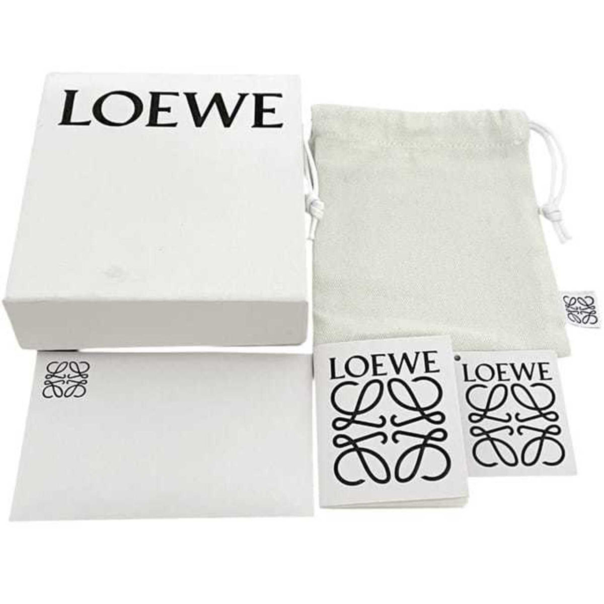 Loewe Black Leather Coin Purse/Coin Case (Pre-Owned)