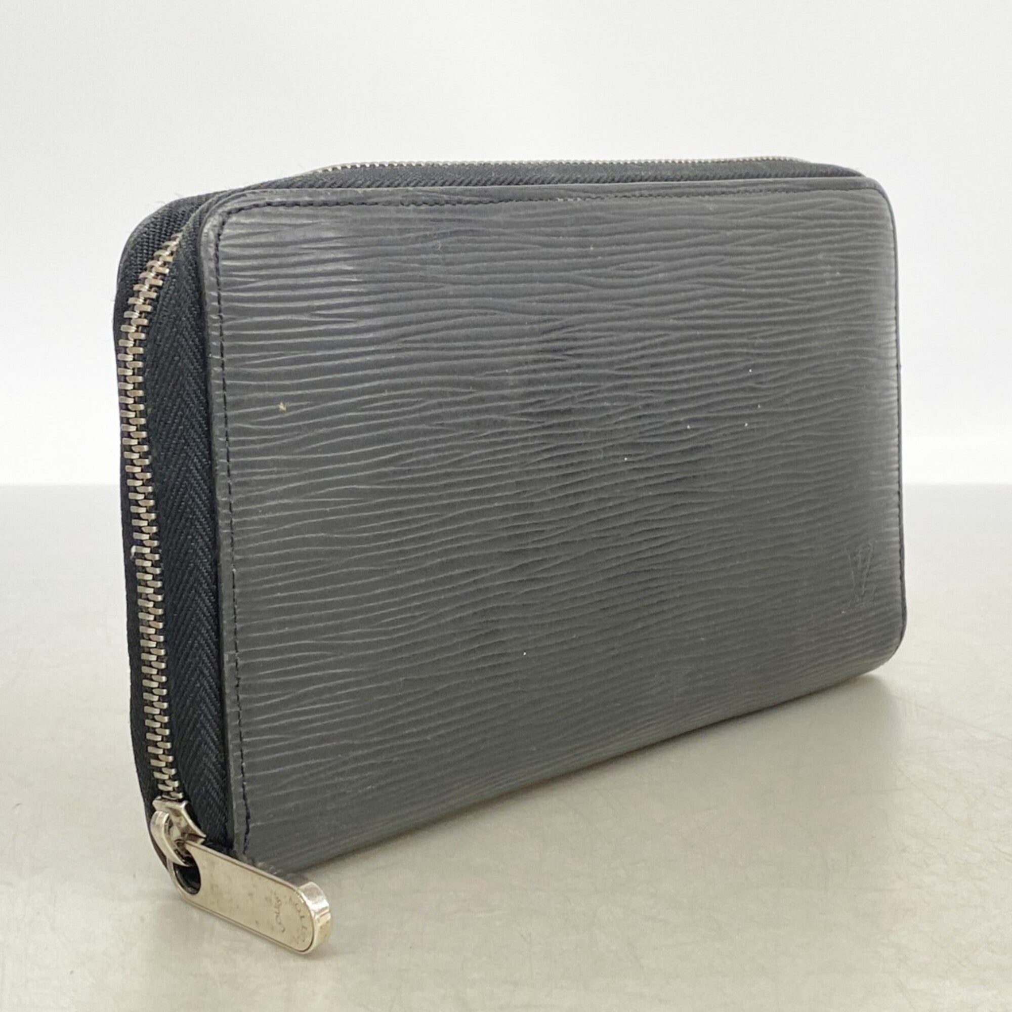 Louis Vuitton Noir Long Wallet (Bi-Fold) (Pre-Owned)