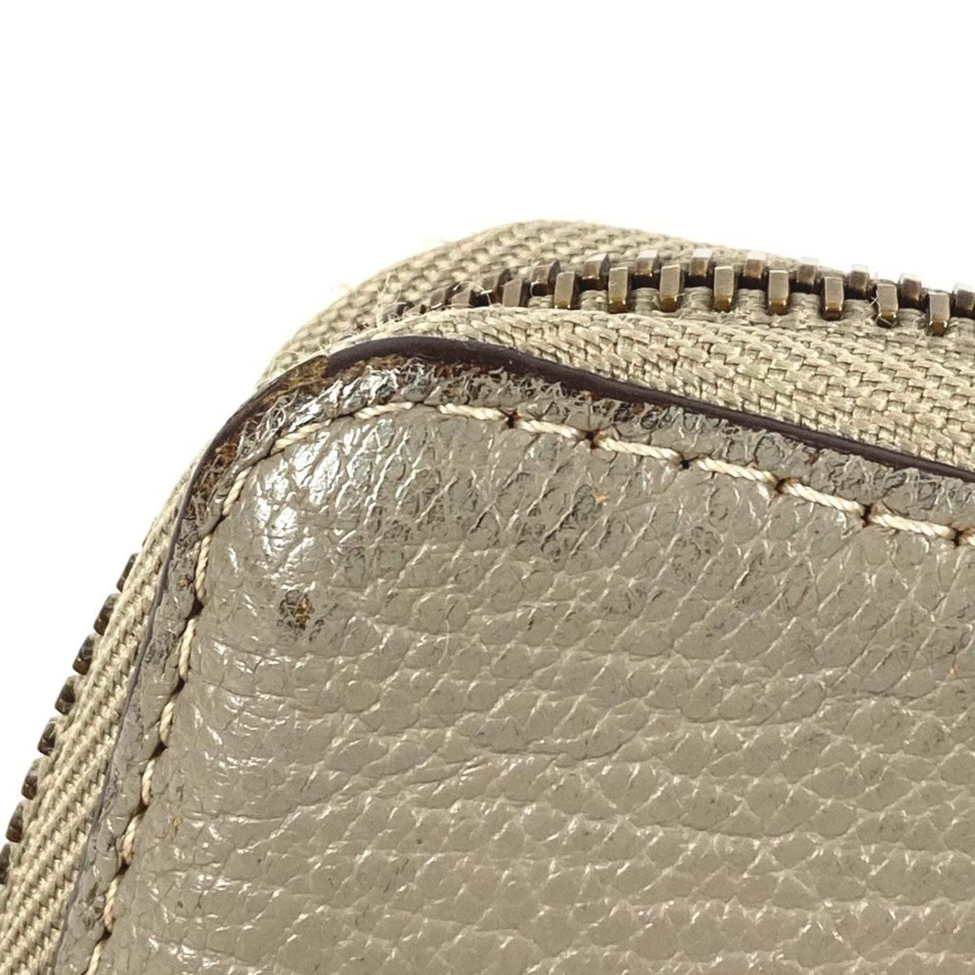 Louis Vuitton Galle Gray Velone Suhali Leather Long Wallet (Bi-Fold) (Pre-Owned)