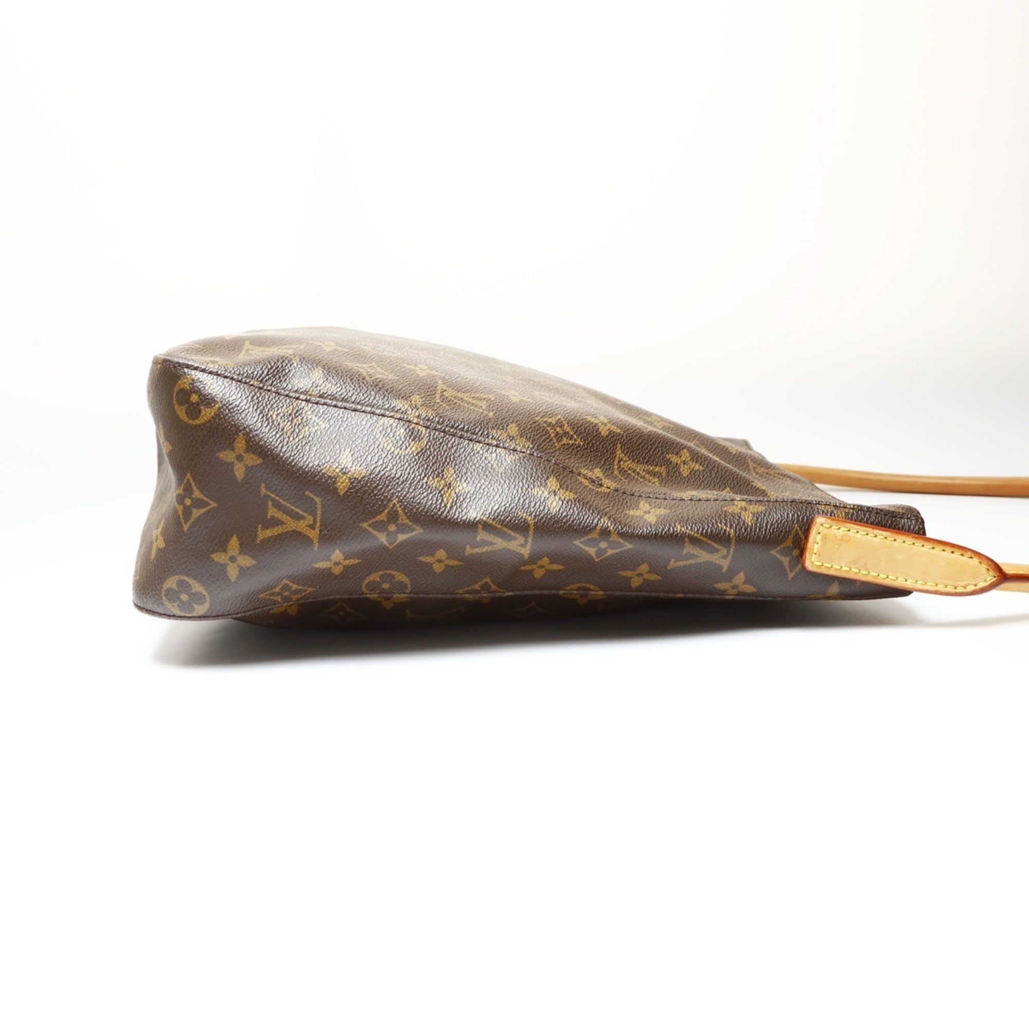 Louis Vuitton Brown Monogram Shoulder Bag (Pre-Owned)