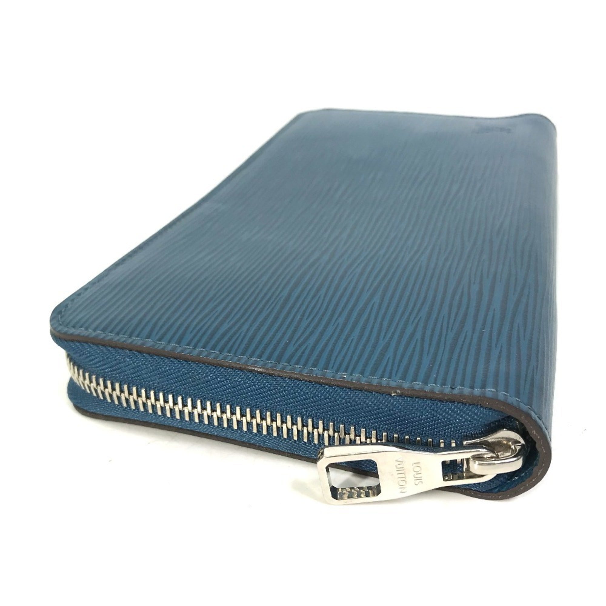 Louis Vuitton Epi Navy Epi Leather Long Wallet (Bi-Fold) (Pre-Owned)