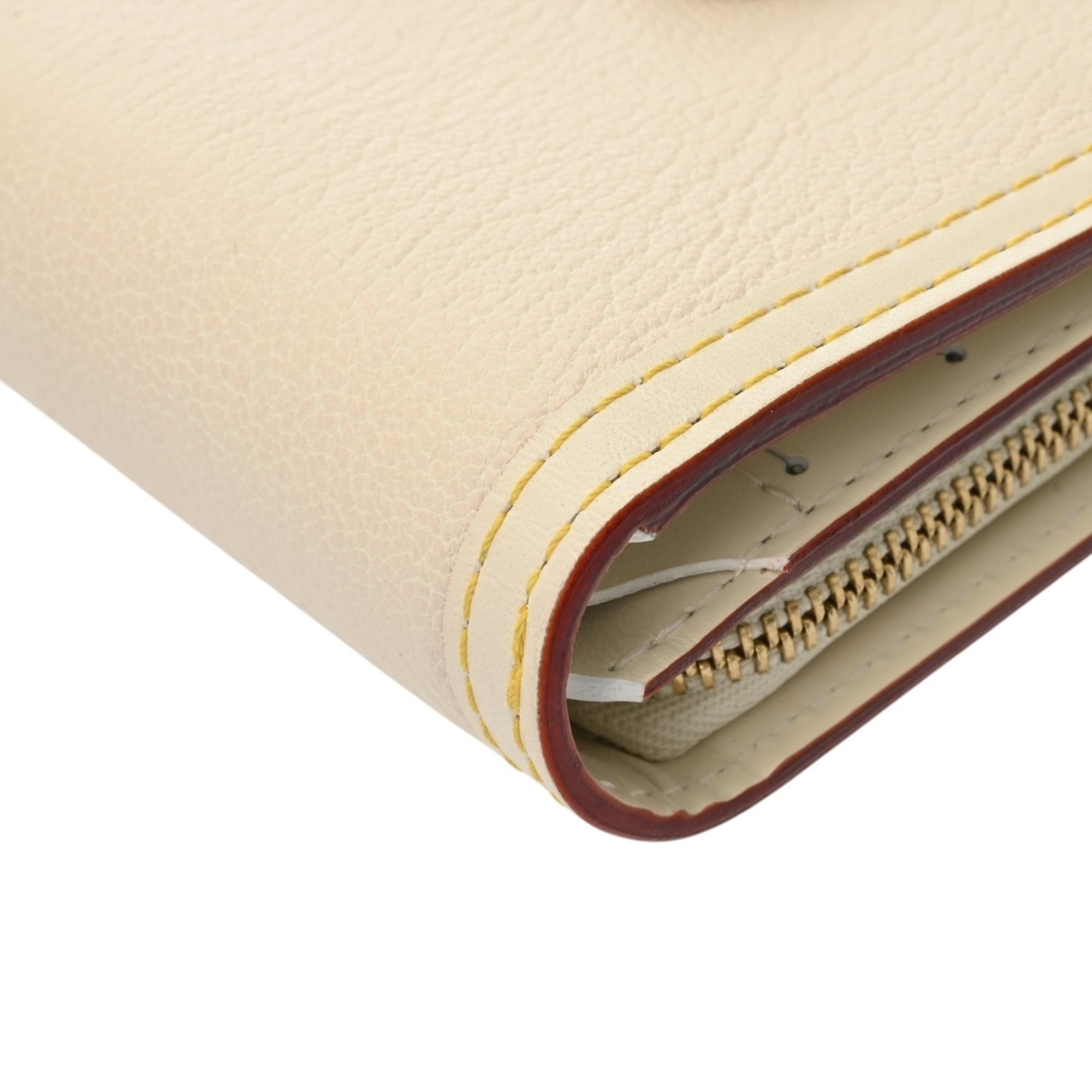 Louis Vuitton Blanc Leather Wallet (Bi-Fold) (Pre-Owned)