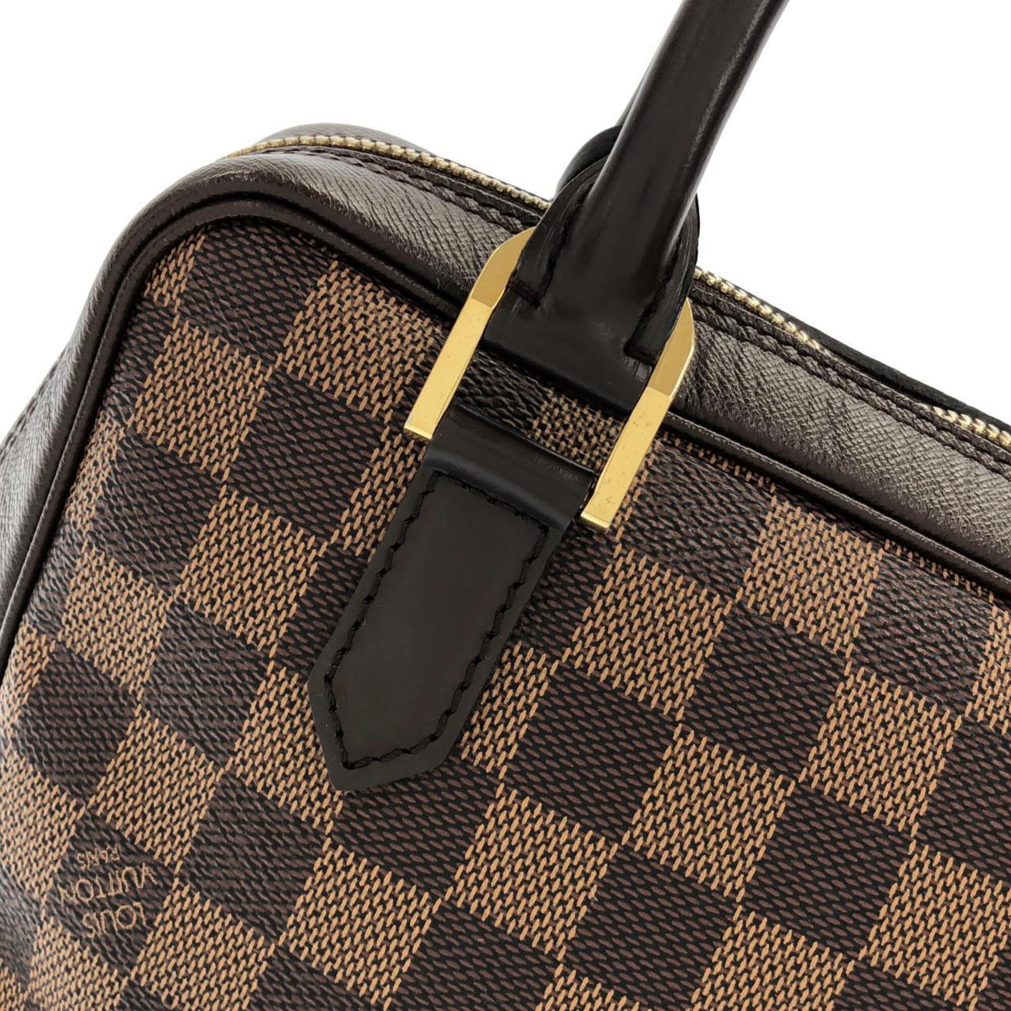 Louis Vuitton Damier Damier Canvas Ebene Damier Canvas Handbag (Pre-Owned)