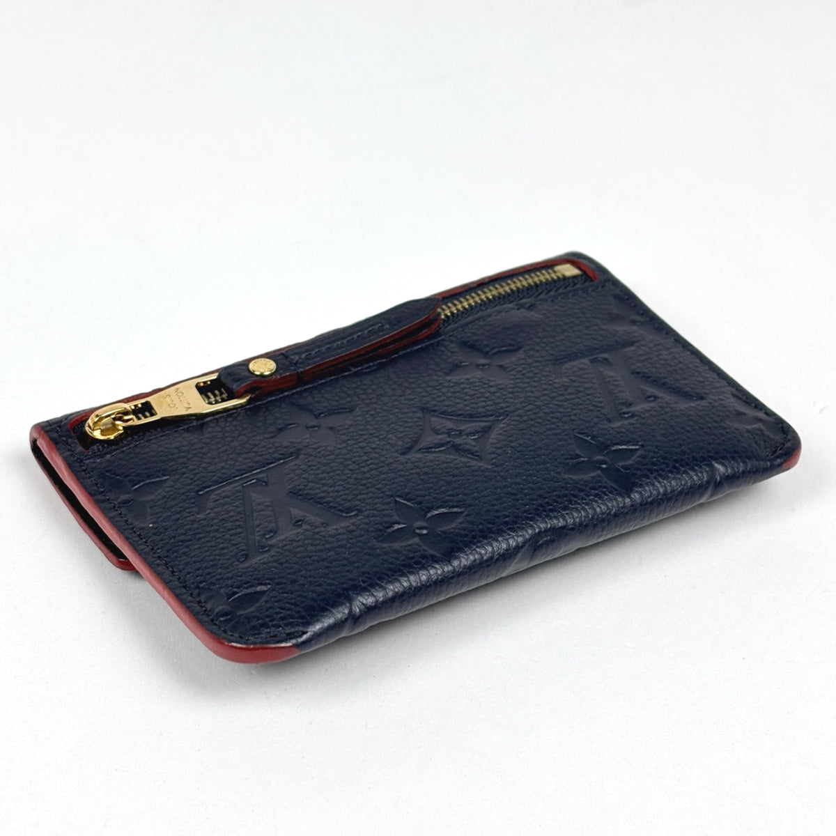 Louis Vuitton Marine Rouge Monogram Empreinte Pochette (Pre-Owned)