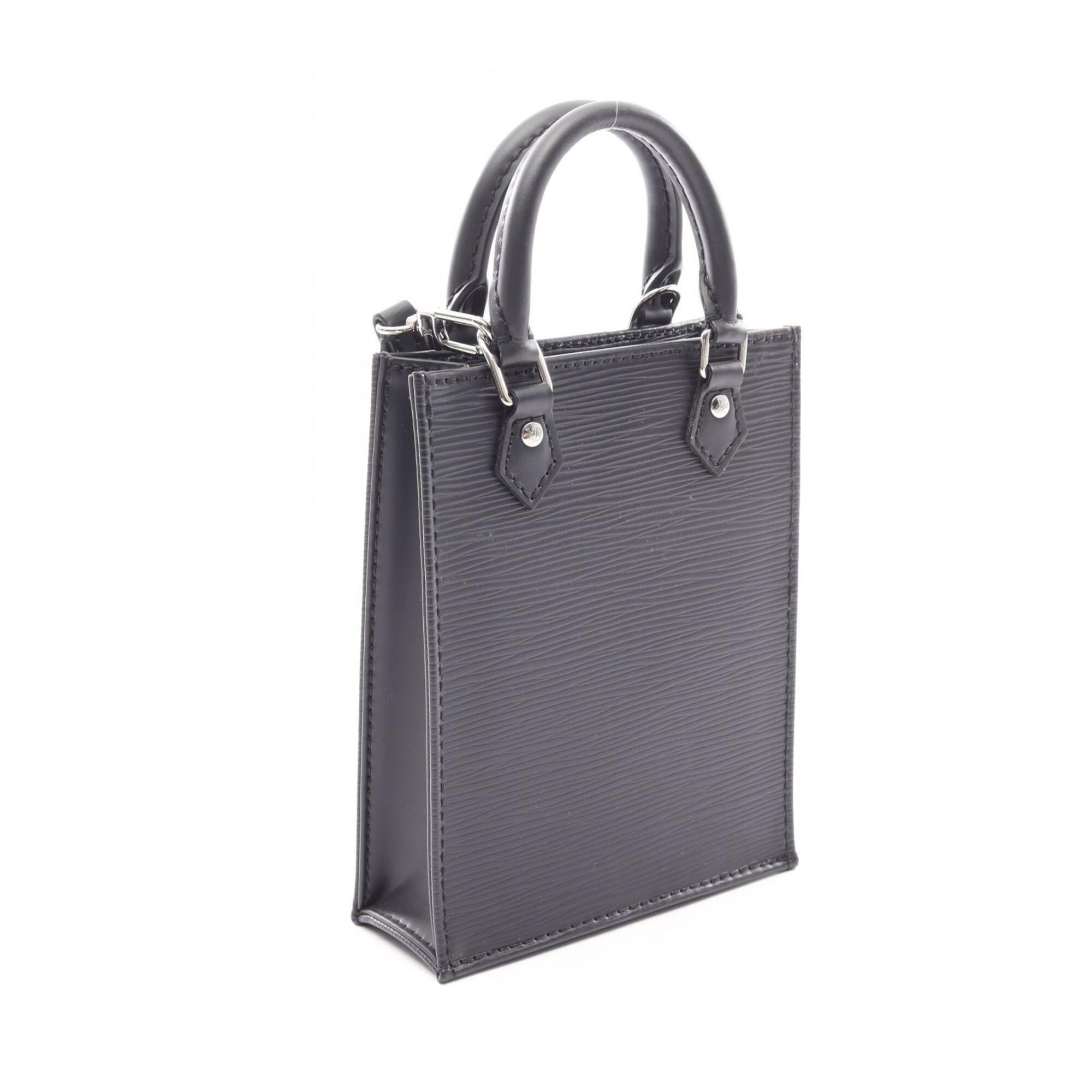 Louis Vuitton Black Epi Leather Handbag (Pre-Owned)
