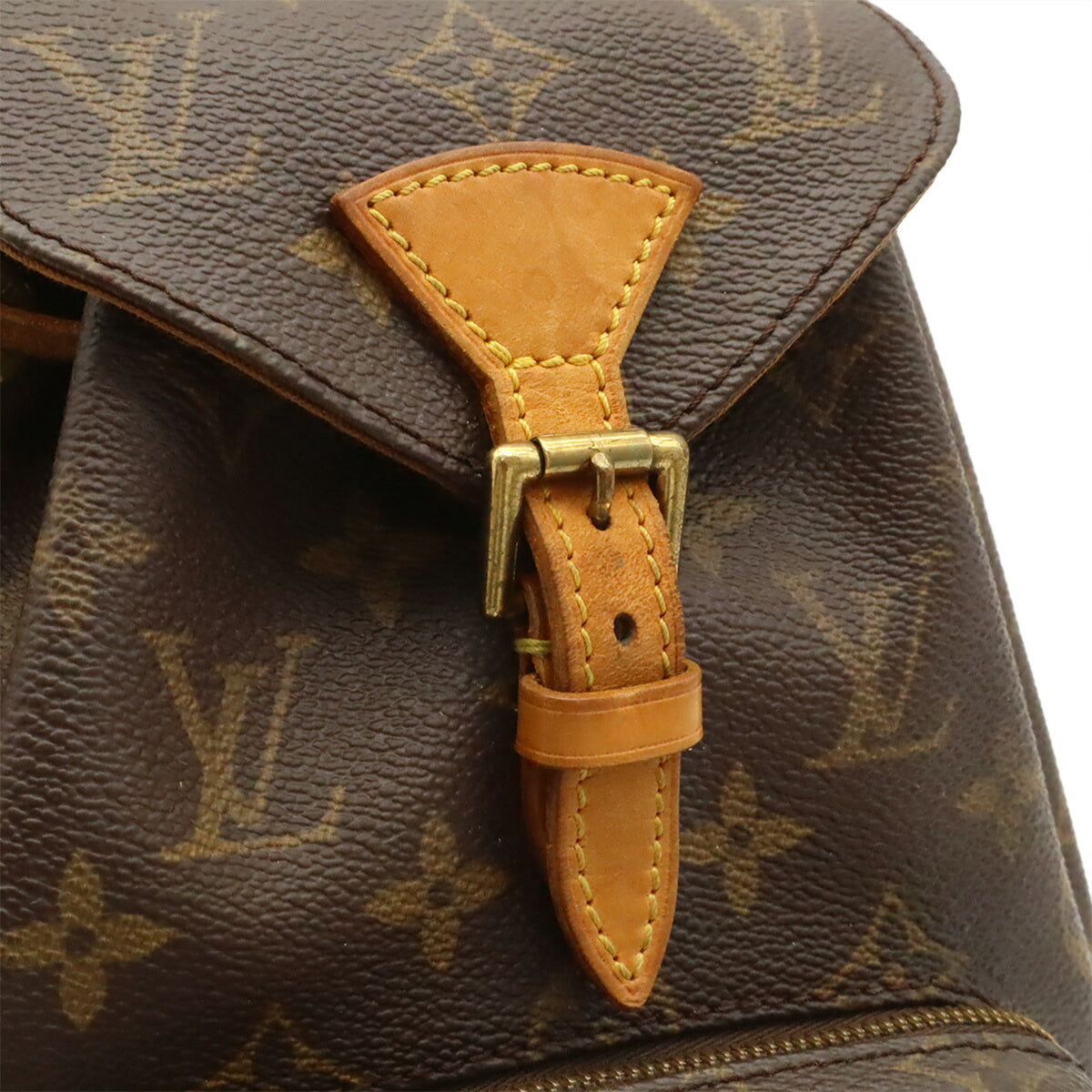Louis Vuitton Brown Monogram Monogram Backpack Shoulder Bag (Pre-Owned)