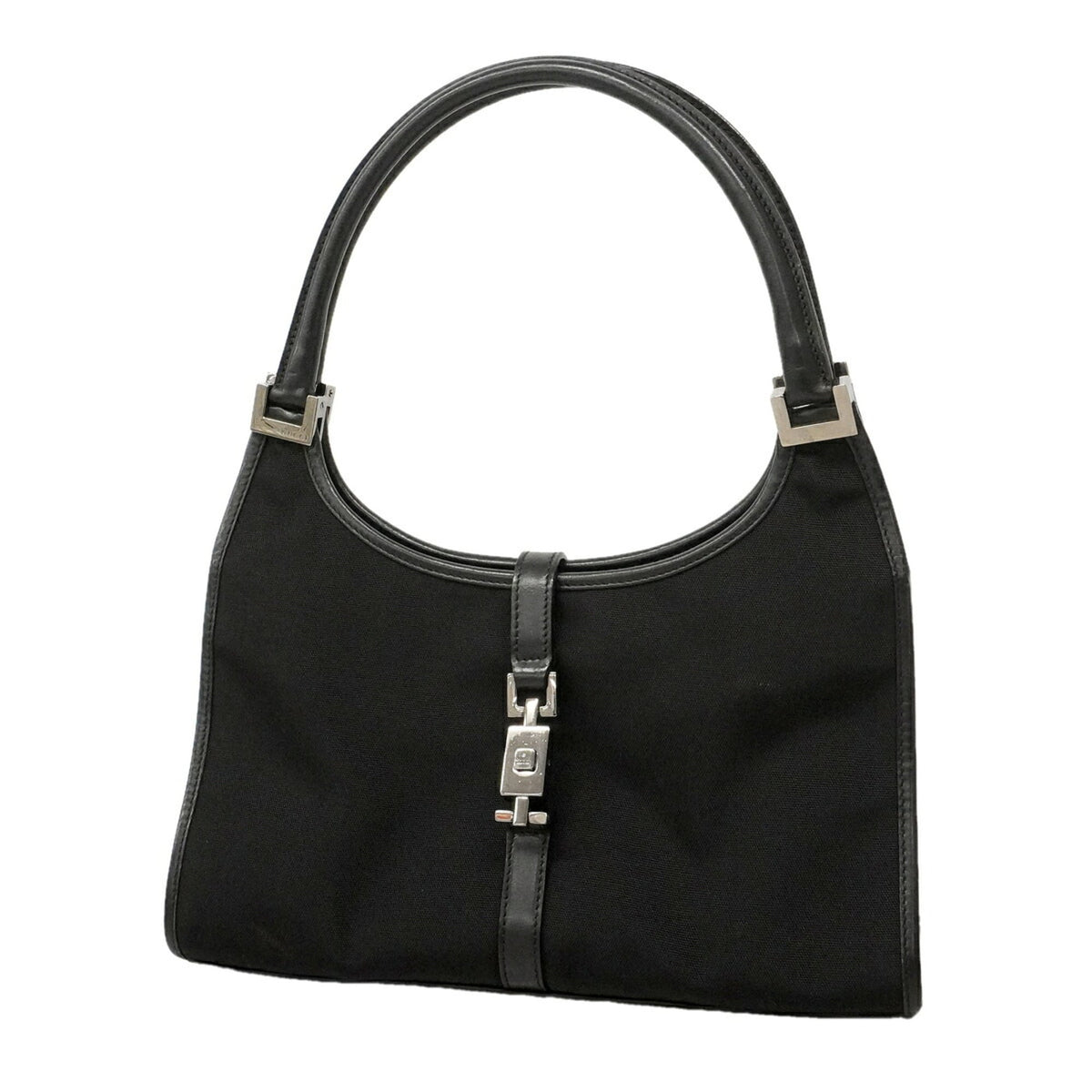 Gucci Black Canvas Handbag (Pre-Owned)
