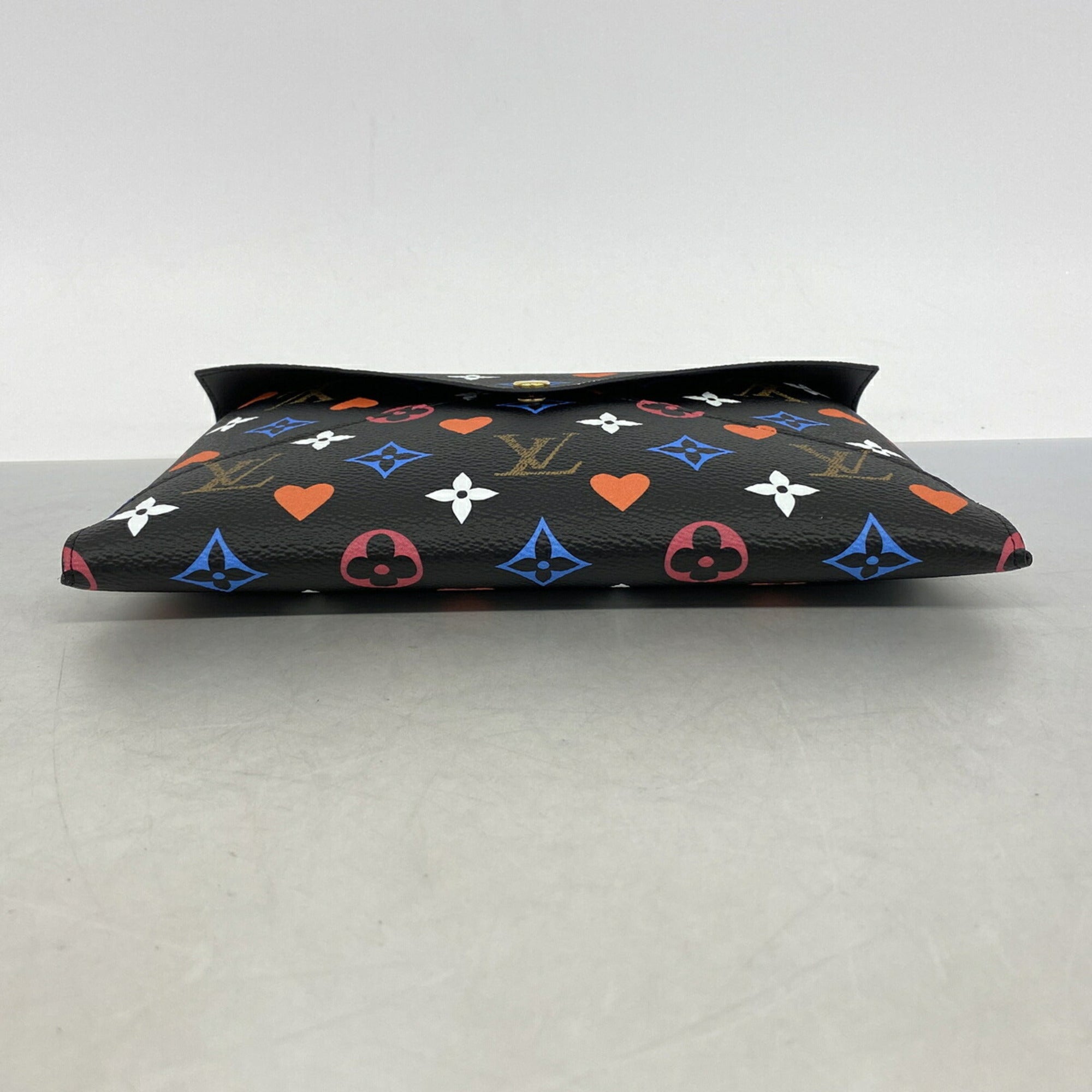 Louis Vuitton Black White Pouch (Pre-Owned)