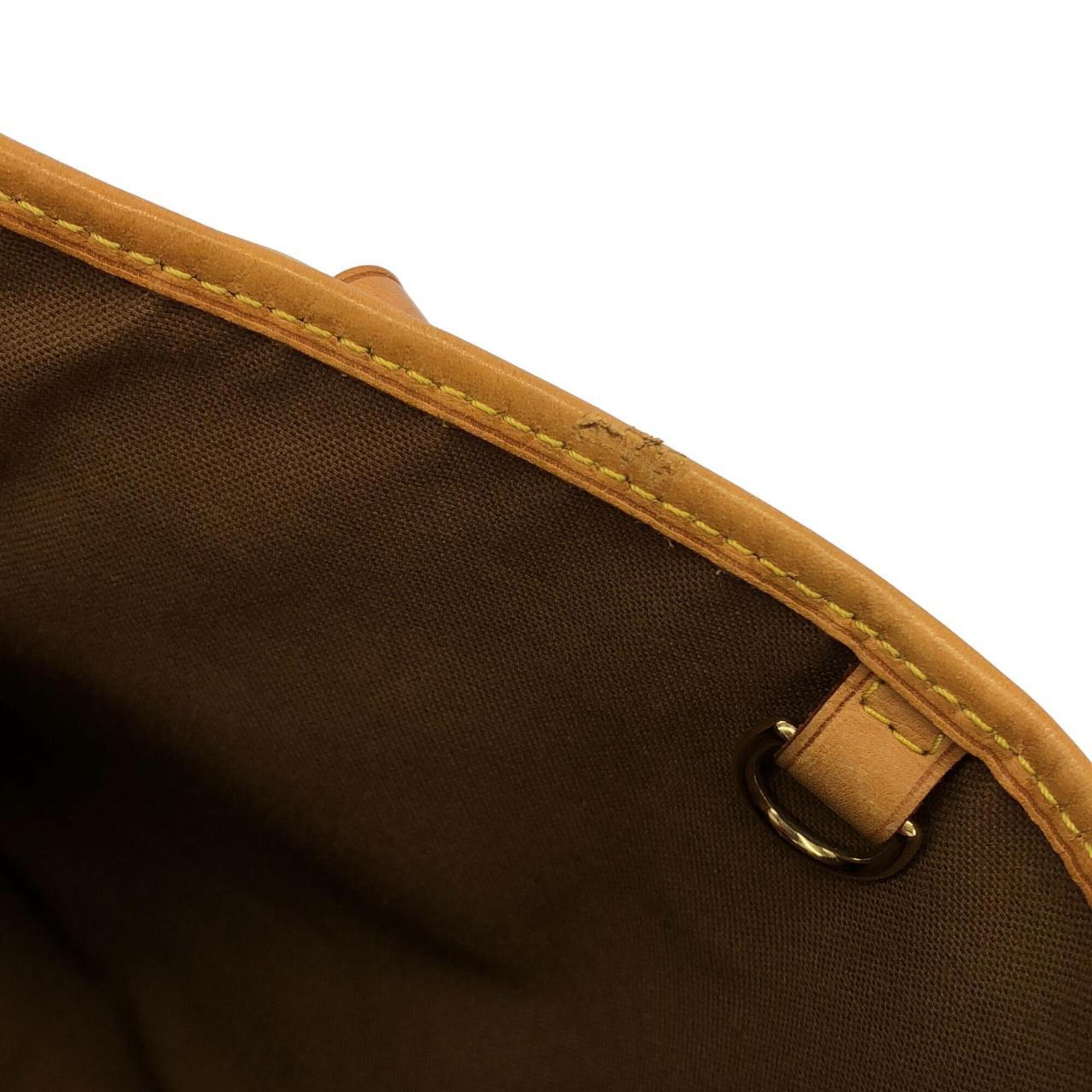 Louis Vuitton Marron Coated Canvas Handbag (Pre-Owned)