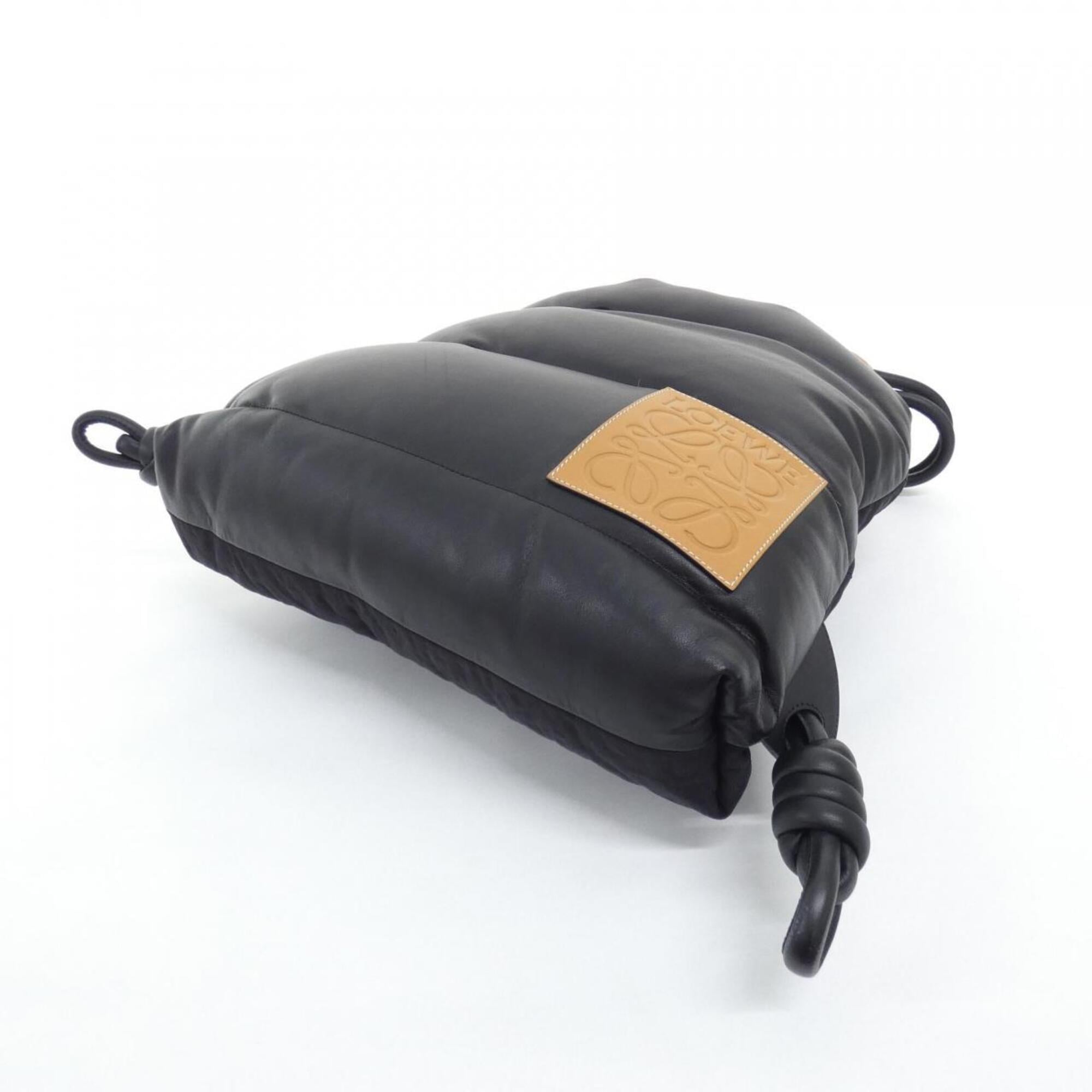 Loewe Black Nylon Leather Backpack (Pre-Owned)