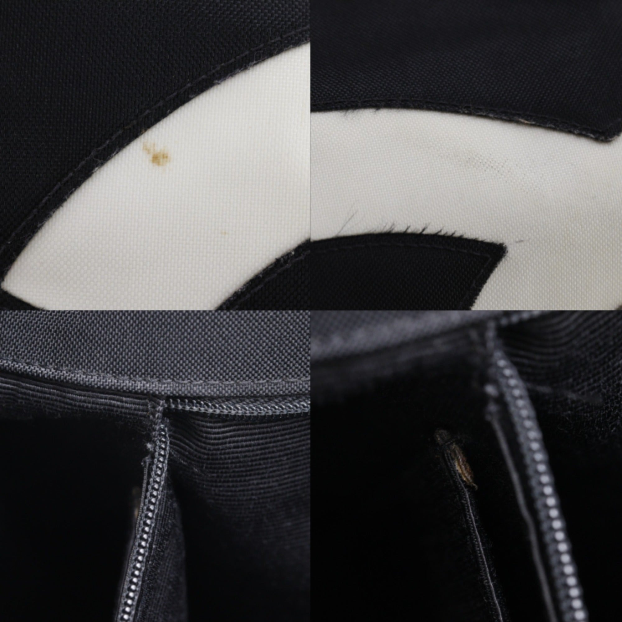 Chanel Black Nylon Tote Bag (Pre-Owned)