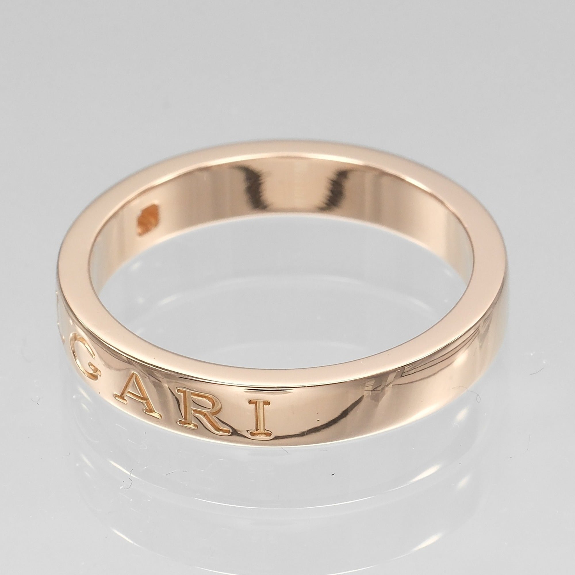 Bvlgari Pink Gold (18K) Band Ring (Pre-Owned)
