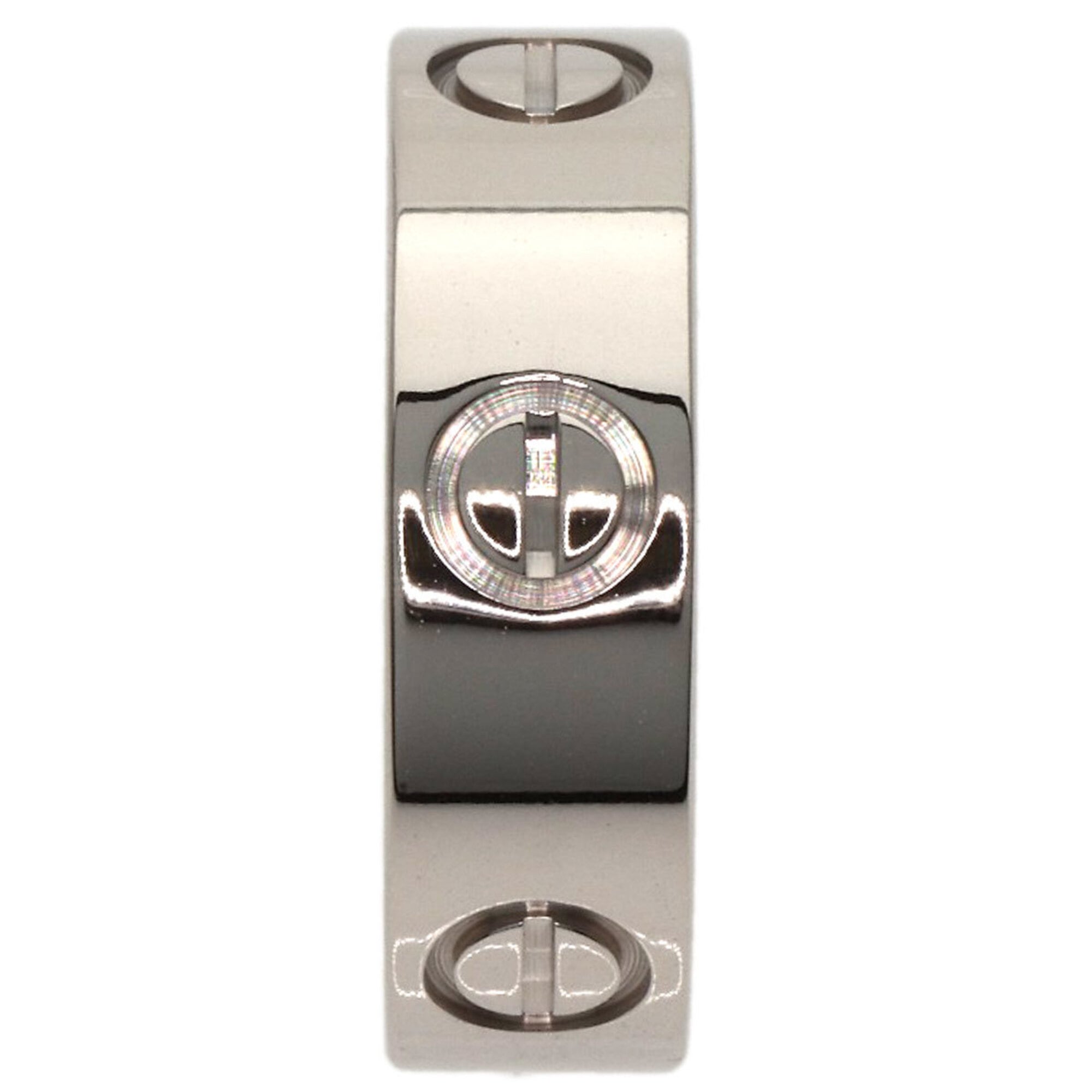 Cartier White Gold White Gold (18K) Band Ring (Pre-Owned)