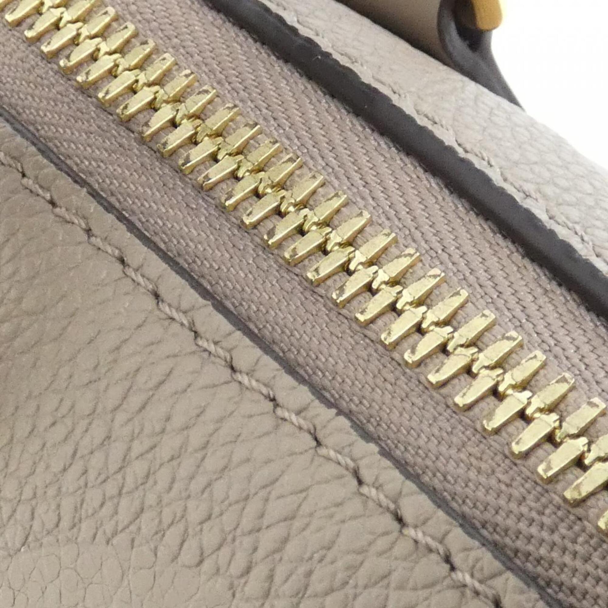 Louis Vuitton Beige Tourterelle Leather Boston Bag (Pre-Owned)