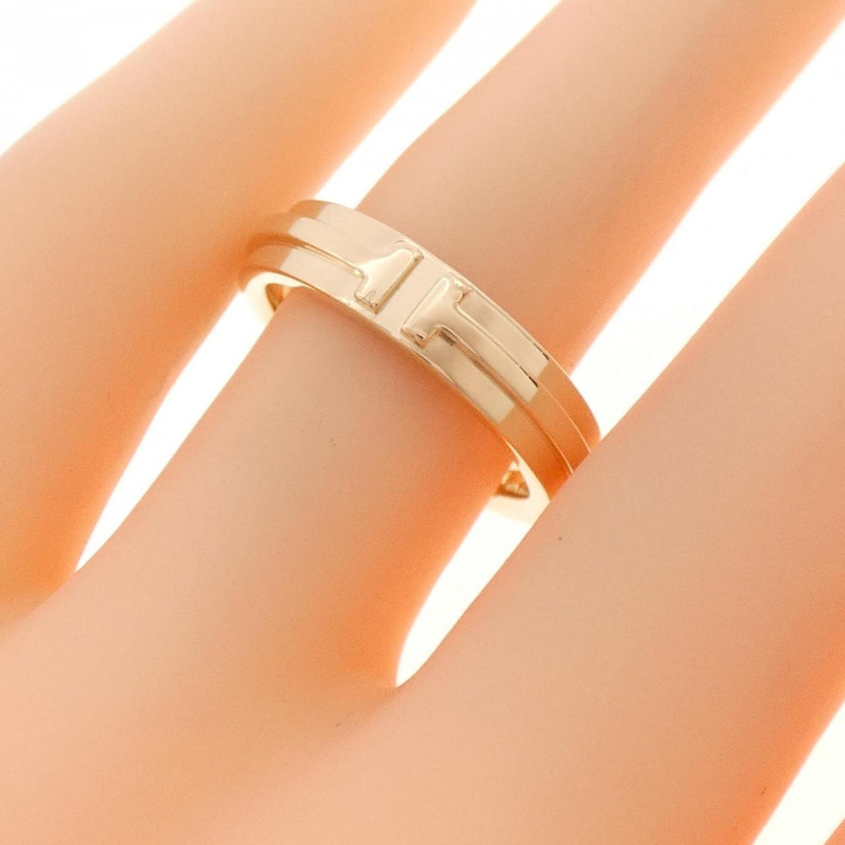 Tiffany Pink Gold (18K) Band Ring (Pre-Owned)