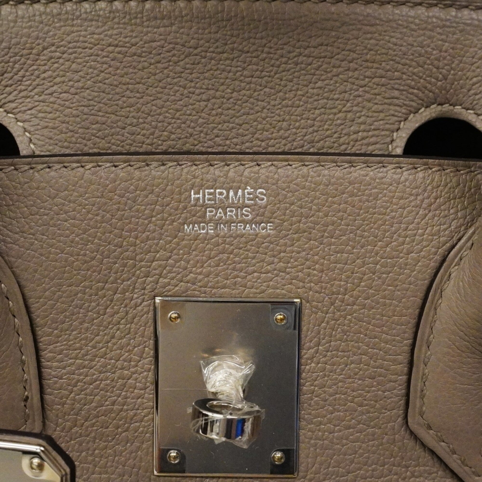 Hermes Gris Tourterelle Handbag (Pre-Owned)