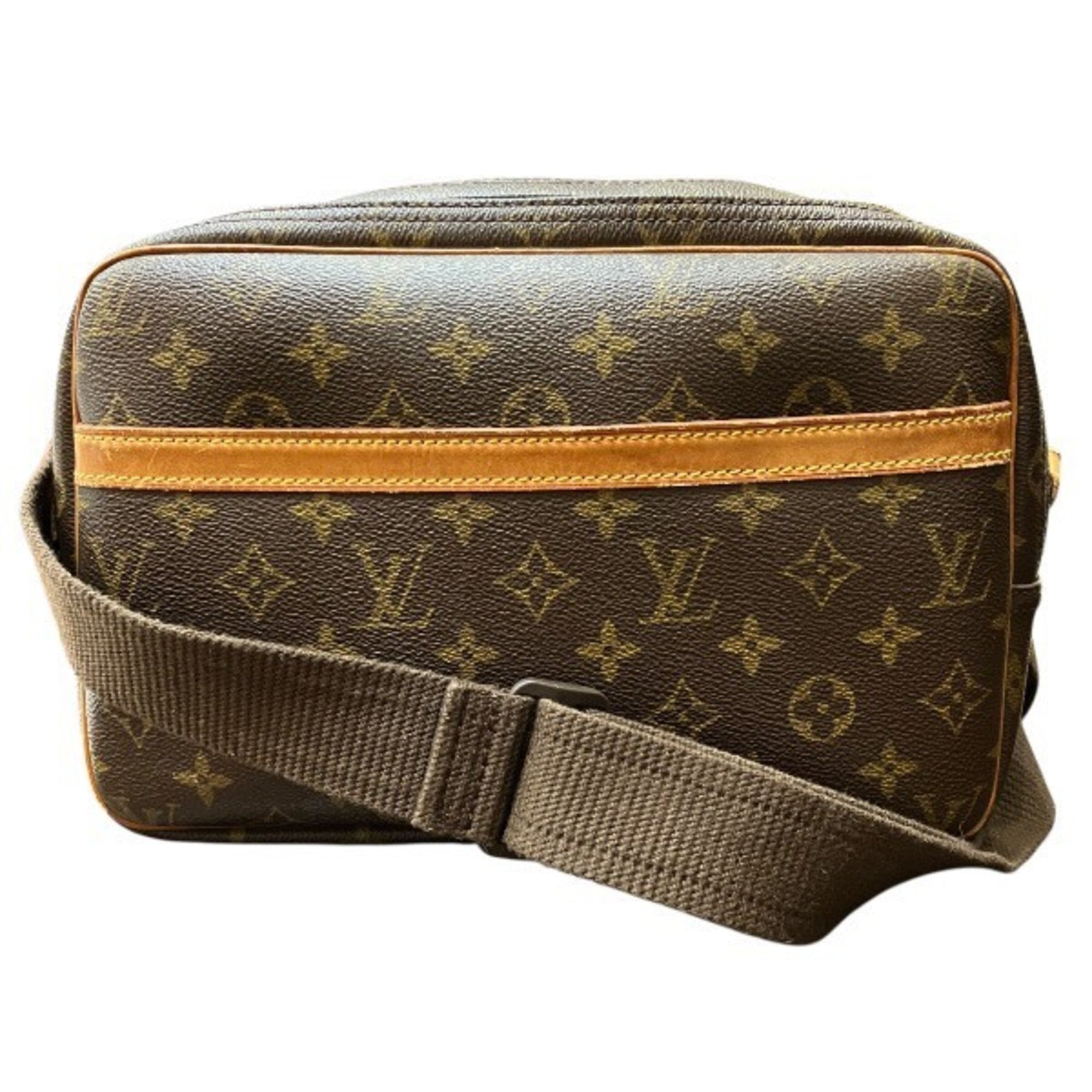 Louis Vuitton Brown Monogram Shoulder Bag (Pre-Owned)