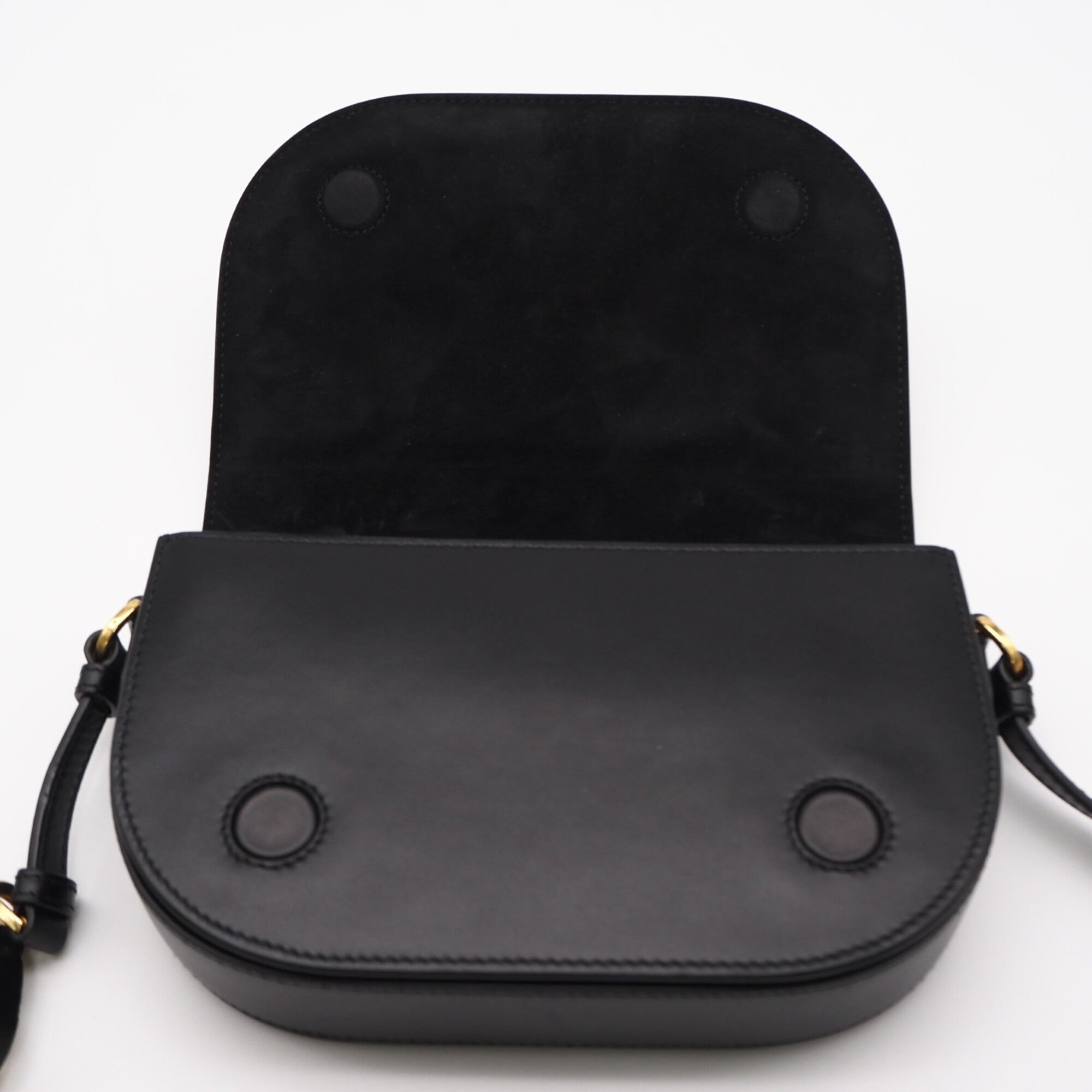 Christian Dior Black Leather Shoulder Bag (Pre-Owned)