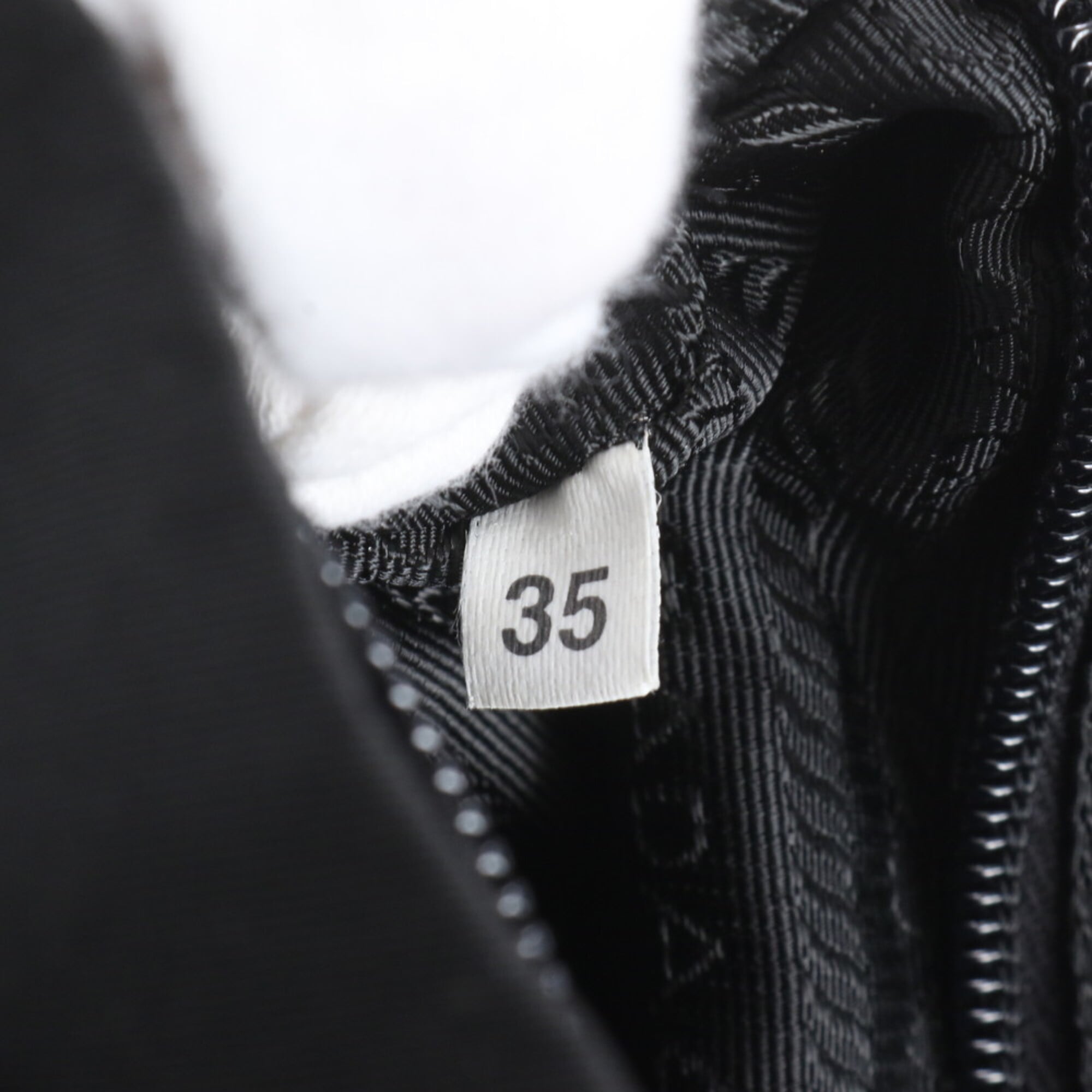Prada Black Leather Nylon (Pre-Owned)
