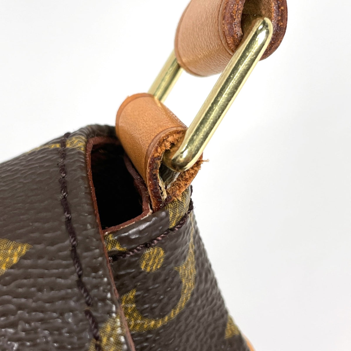 Louis Vuitton Brown Monogram Shoulder Bag (Pre-Owned)