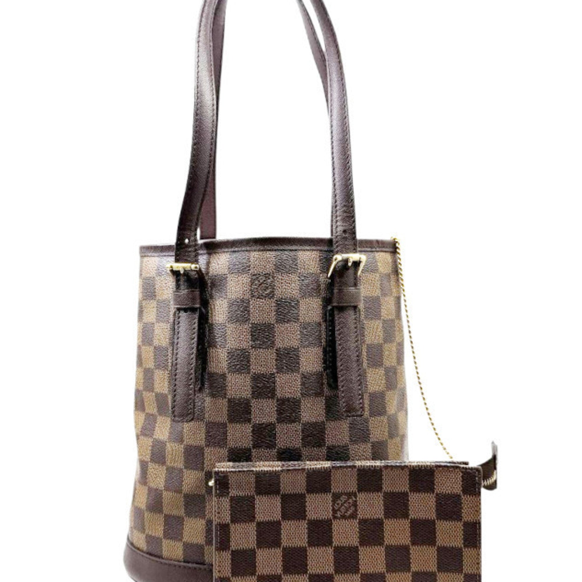 Louis Vuitton Damier Canvas Damier Canvas Pouch Shoulder Bag Tote Bag (Pre-Owned)