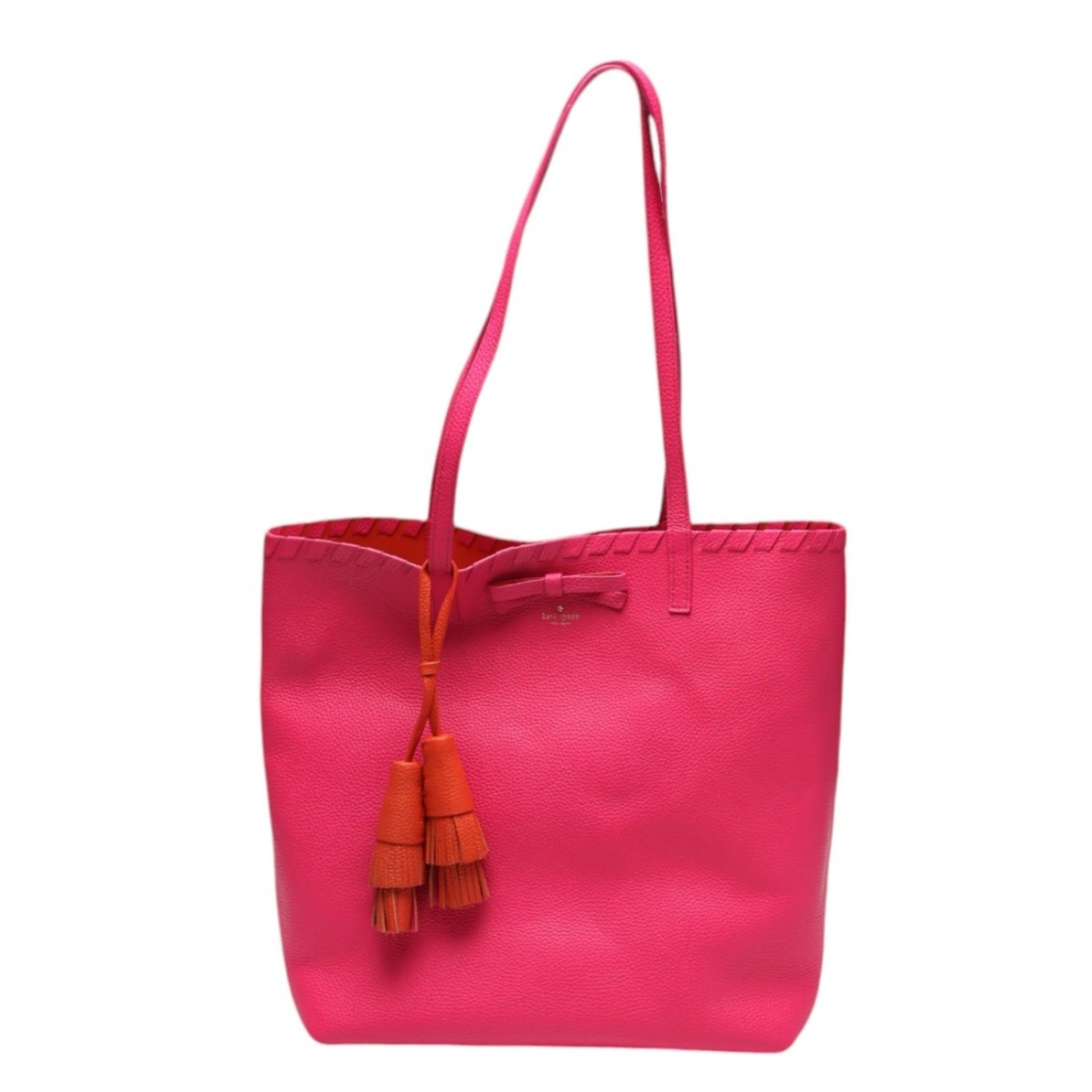 Kate Spade Pink Leather Tote Bag (Pre-Owned)