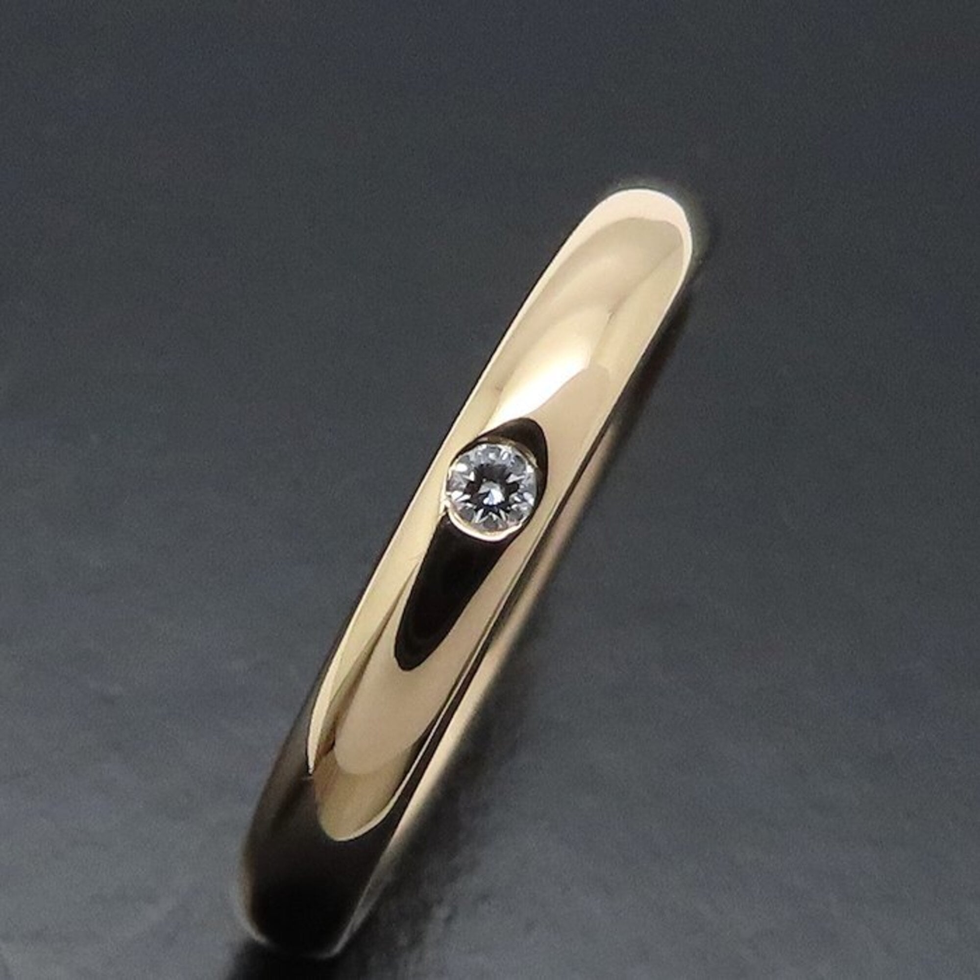 Tiffany Stacking Rose Gold (18K) Band Ring (Pre-Owned)