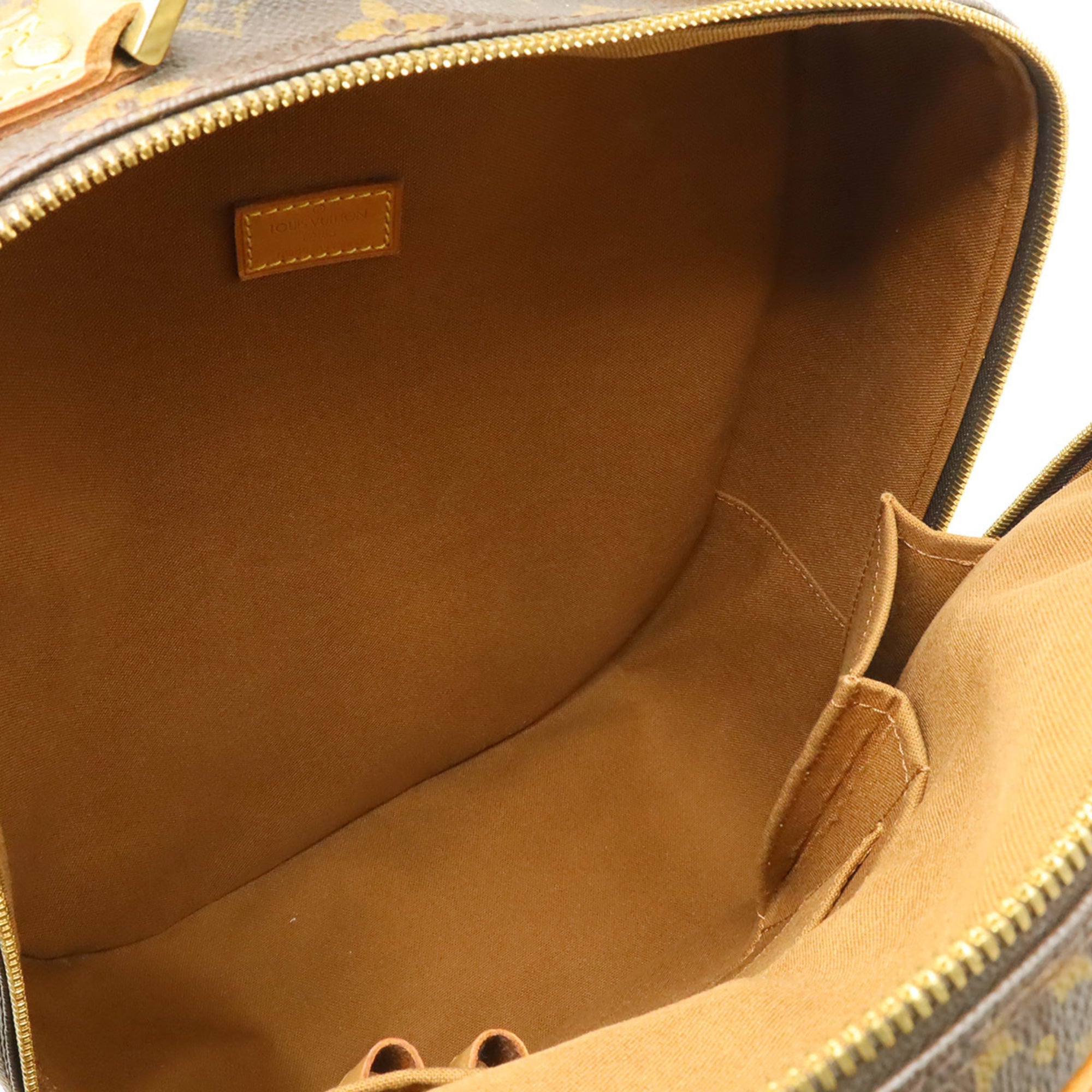 Louis Vuitton Brown Monogram Canvas Pvc Coated Canvas Handbag Shoulder Bag (Pre-Owned)